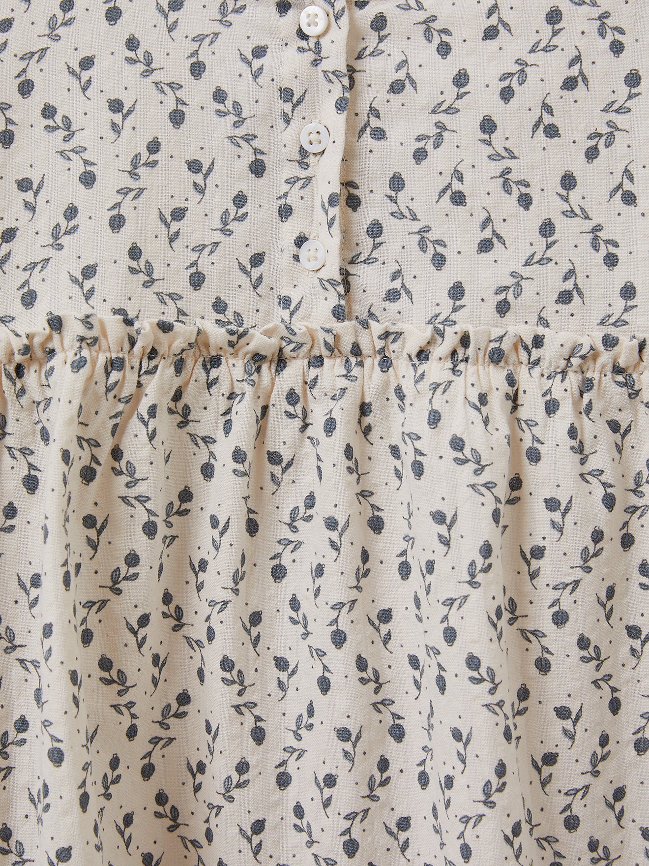 Mädchenbluse mit Druckmuster « Maggie »