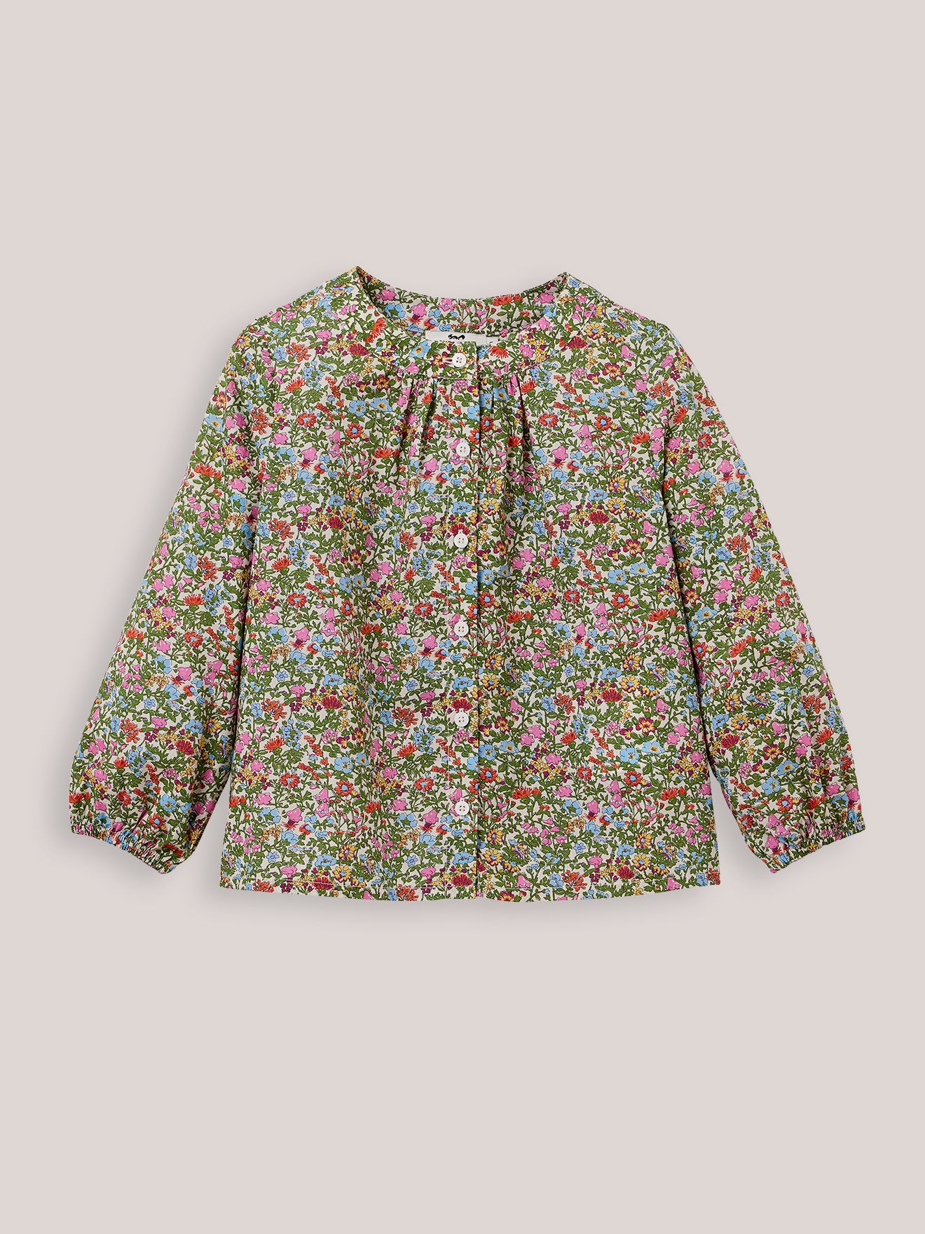 Mädchen-Hemdbluse aus Liberty®-Stoff