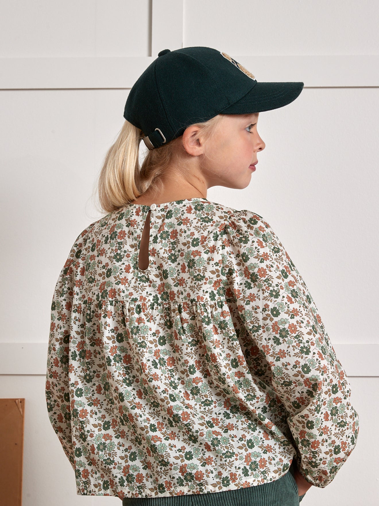 Mädchenbluse aus Liberty®-Stoff