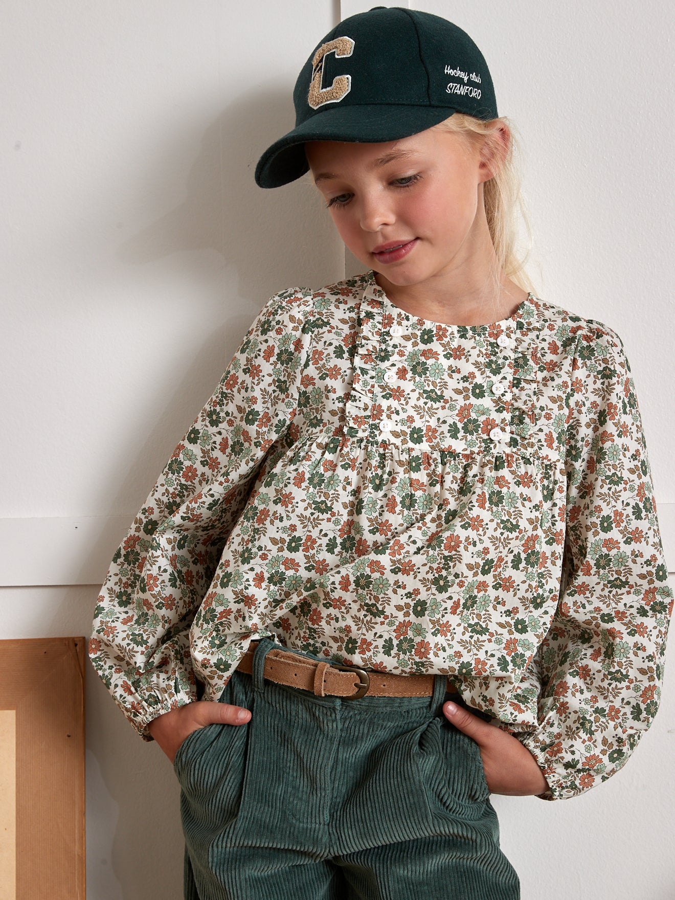 Mädchenbluse aus Liberty®-Stoff