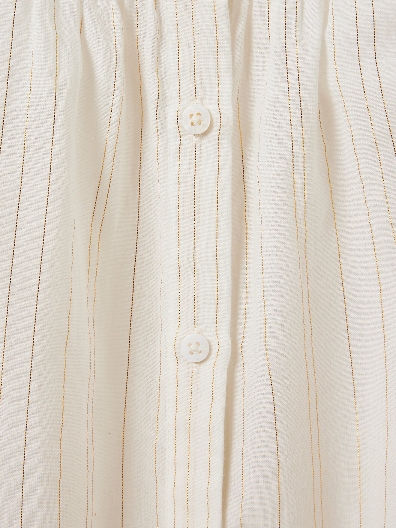 Mädchenbluse mit glänzenden Streifen