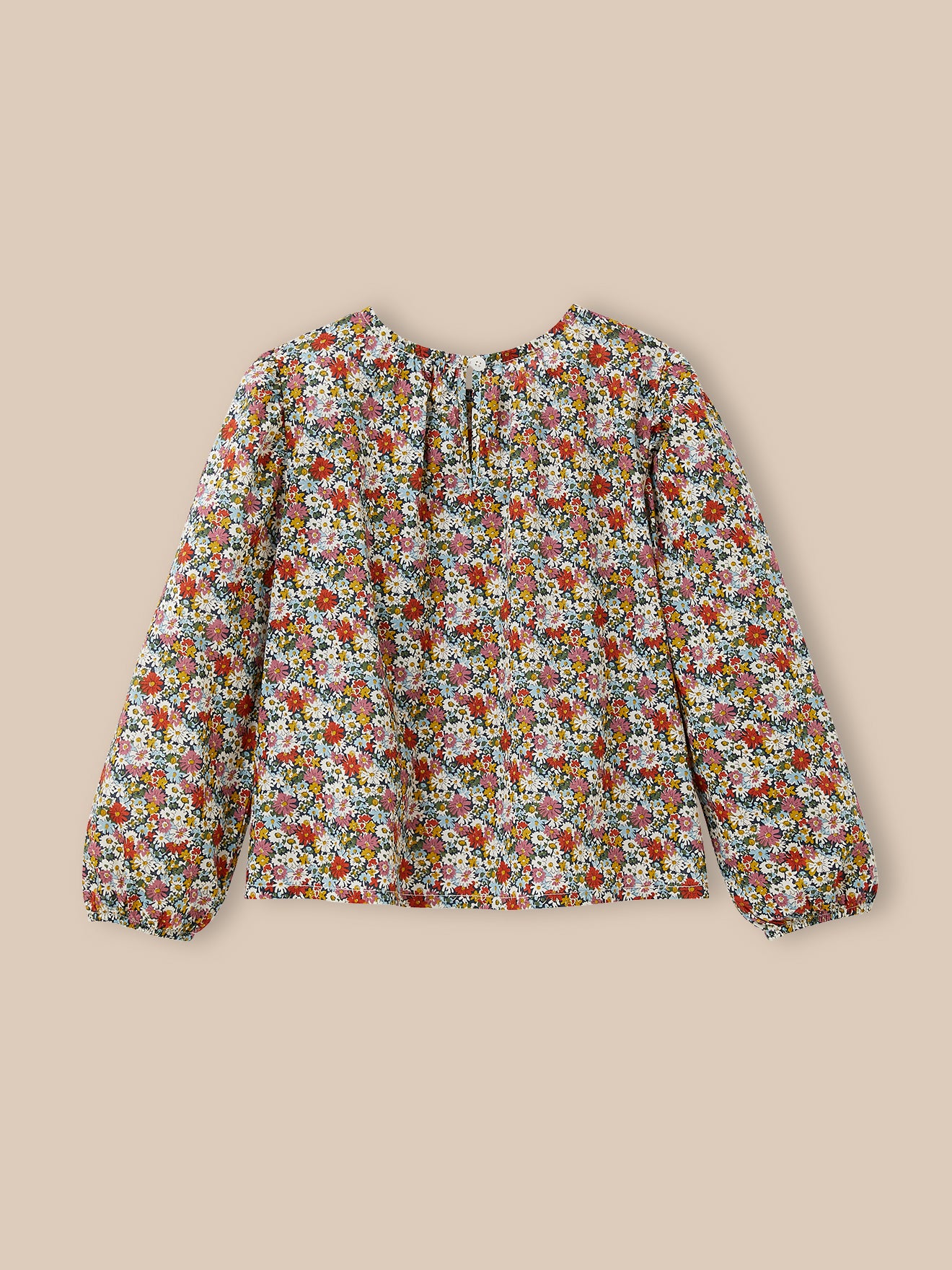 Mädchenbluse aus Liberty®-Stoff « Libby »