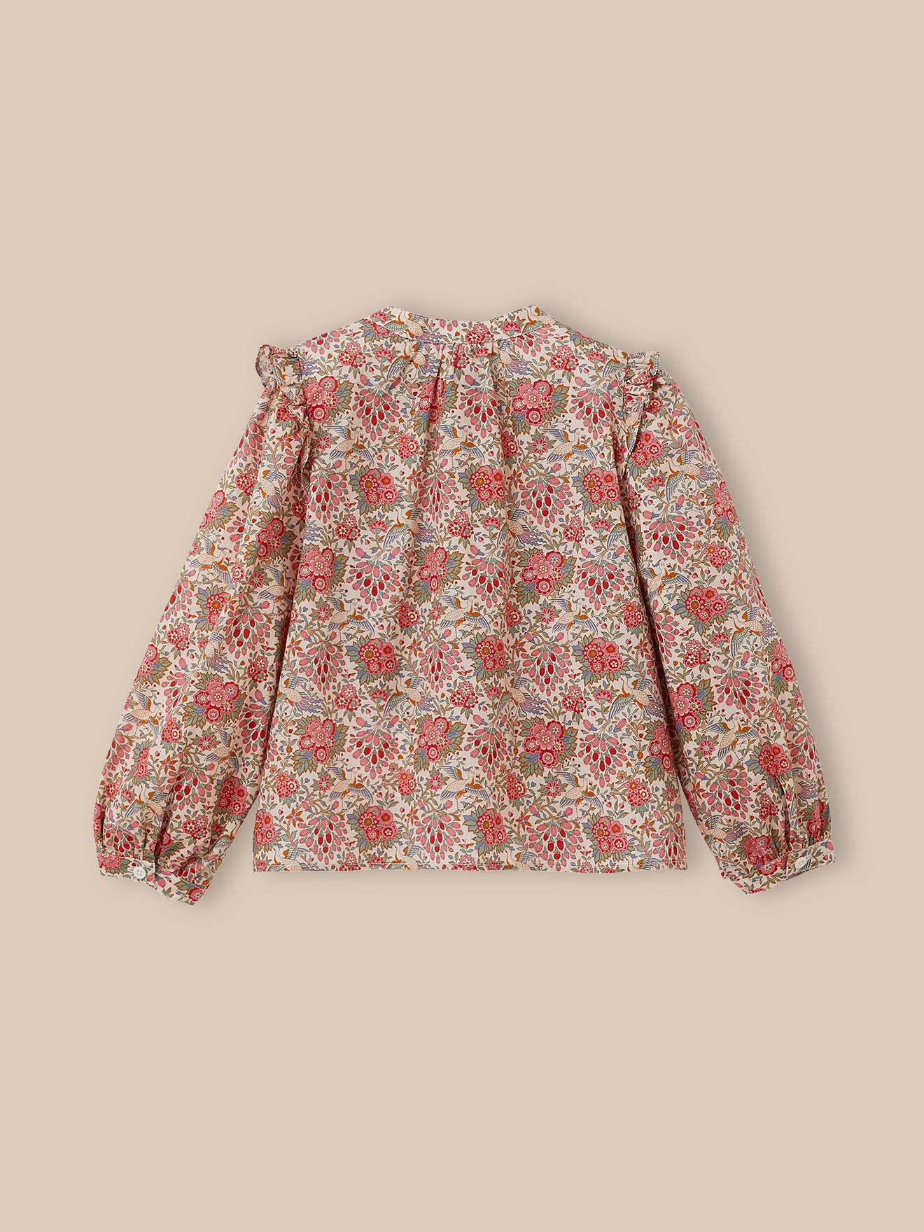 Mädchenbluse, aus Liberty®-Stoff « Dante »