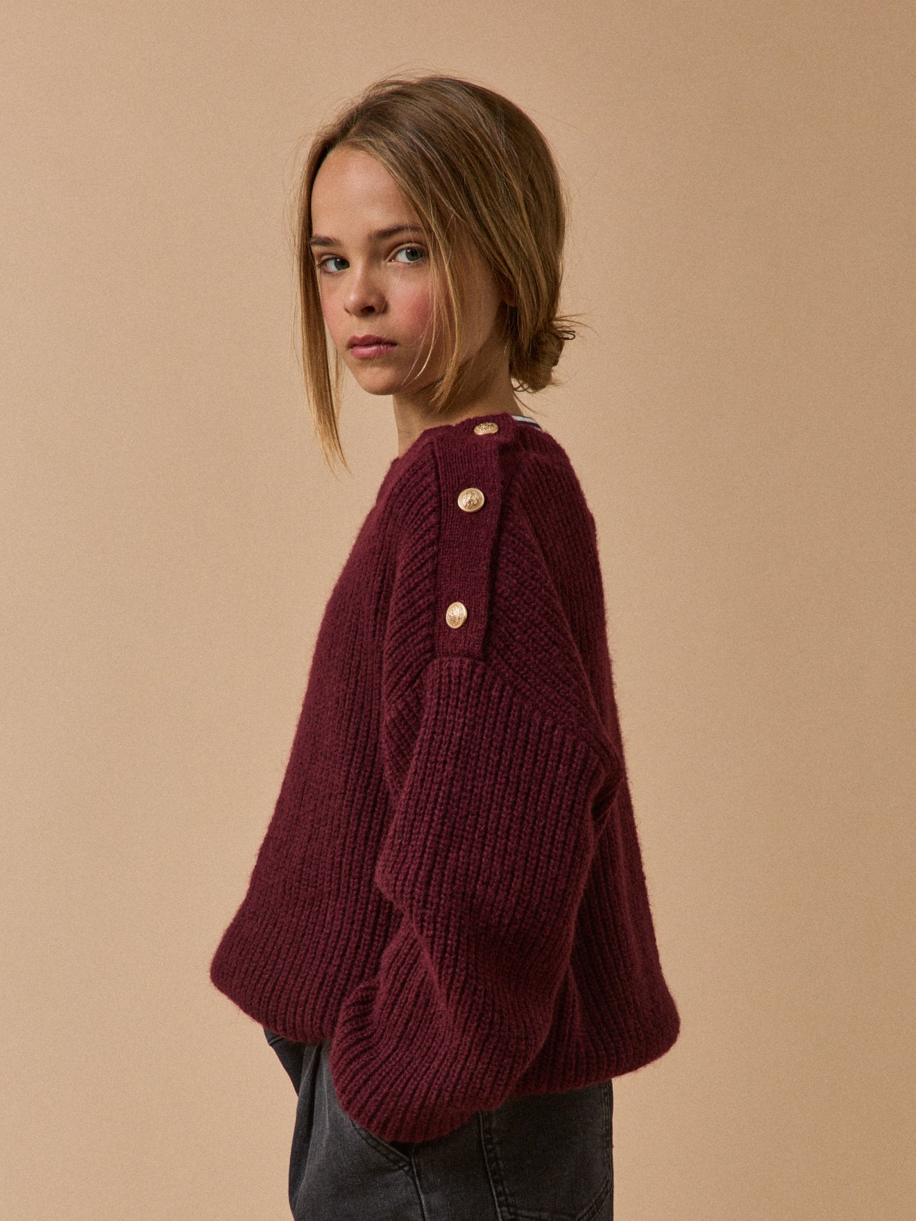 Mädchenpullover, elegant