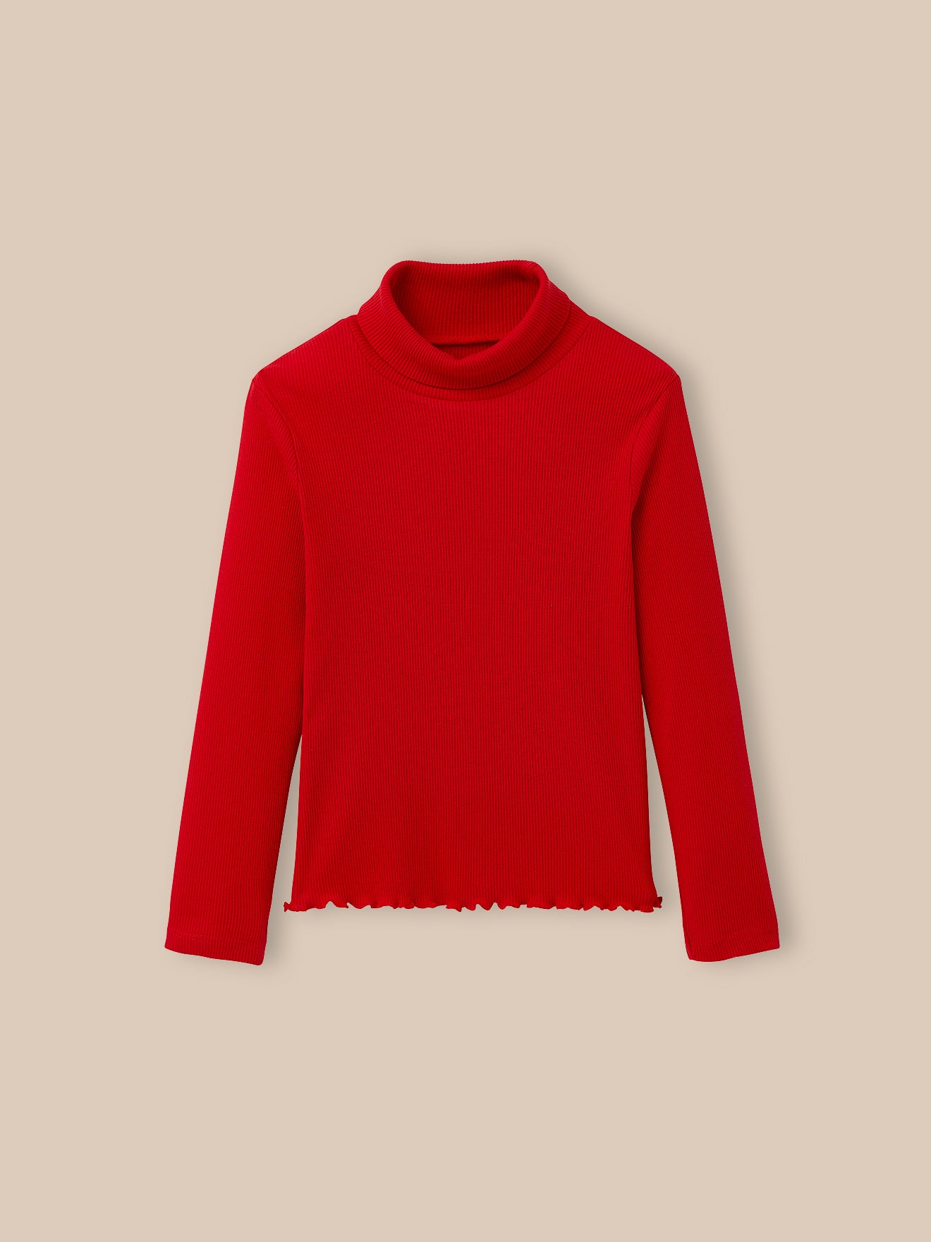 Mädchen-Unterziehpullover – Bio-Baumwolle