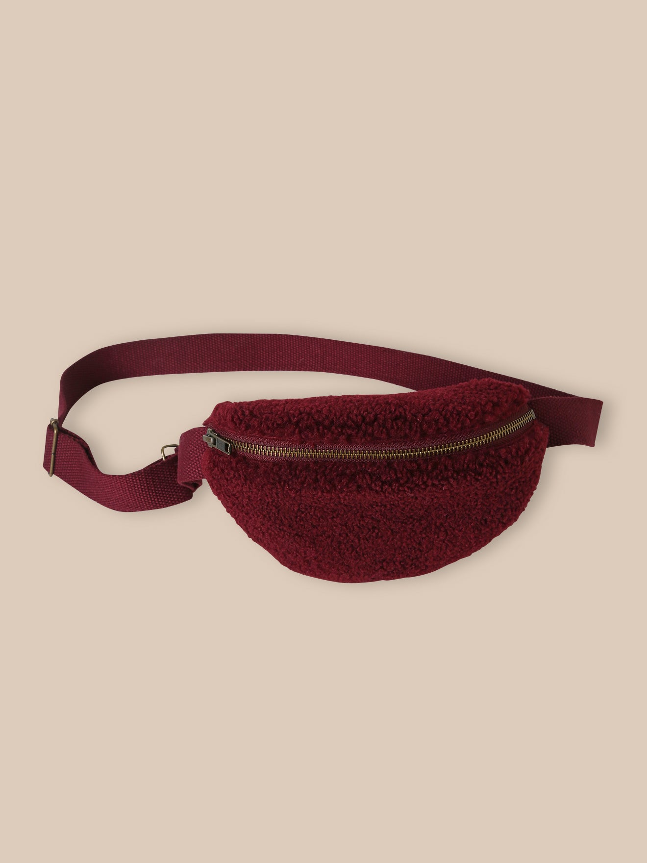 Mädchen-Bauchtasche aus Sherpa
