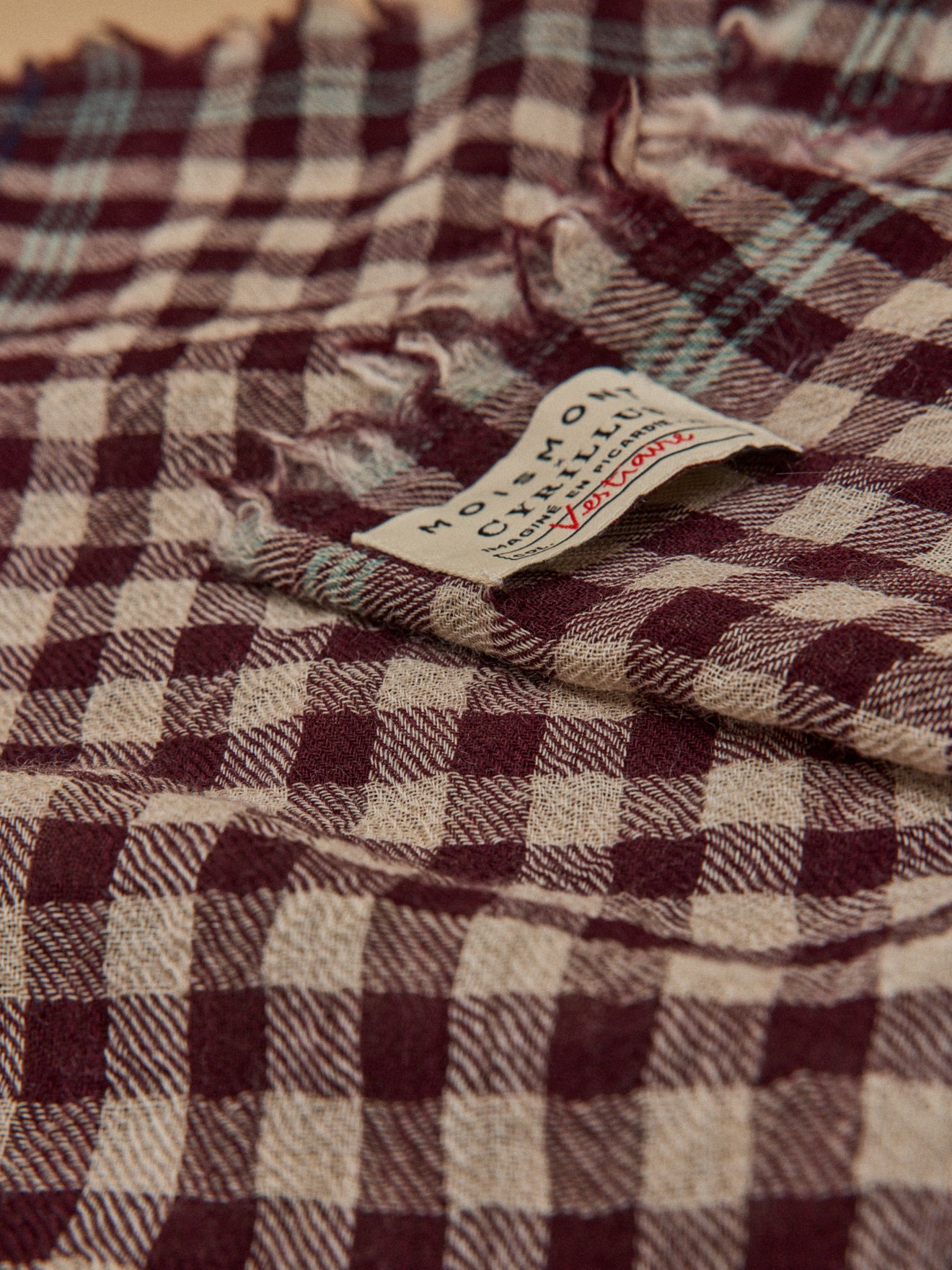 Tuch « Vichy » – Collaboration Moismont x Cyrillus