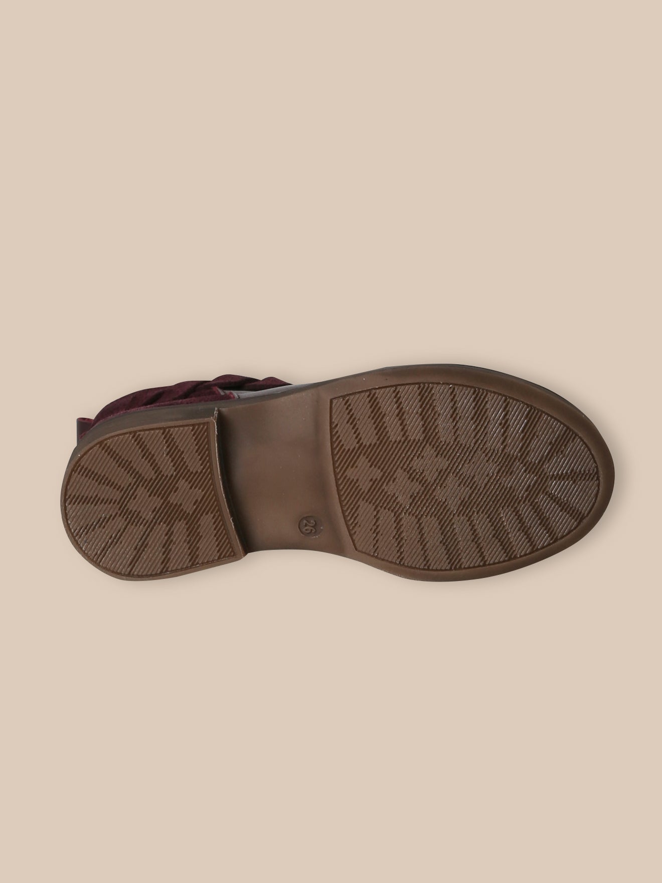 Mädchen-Boots mit Lederflechtung
