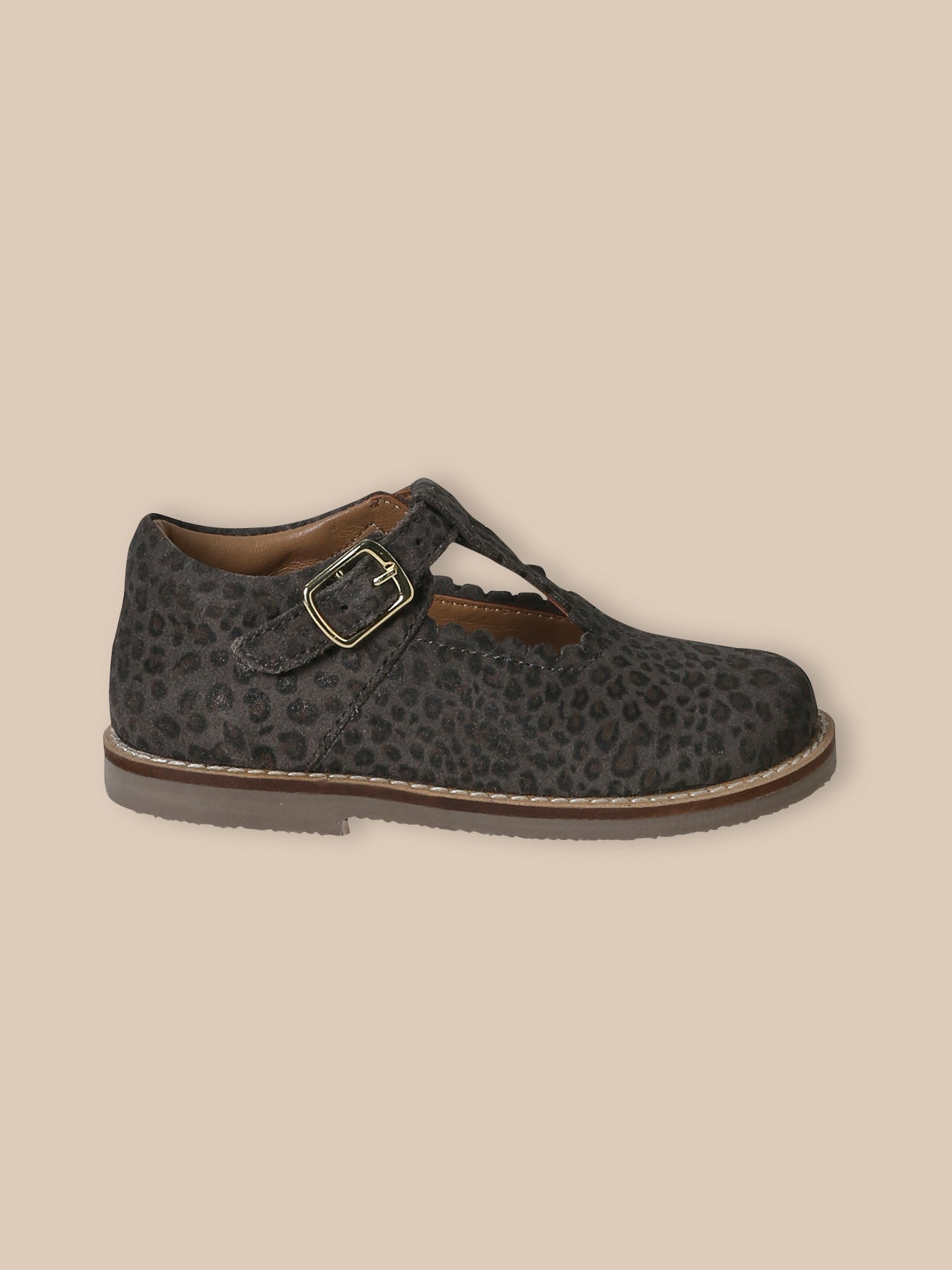 Mädchen-Riemchenschuhe aus Leder