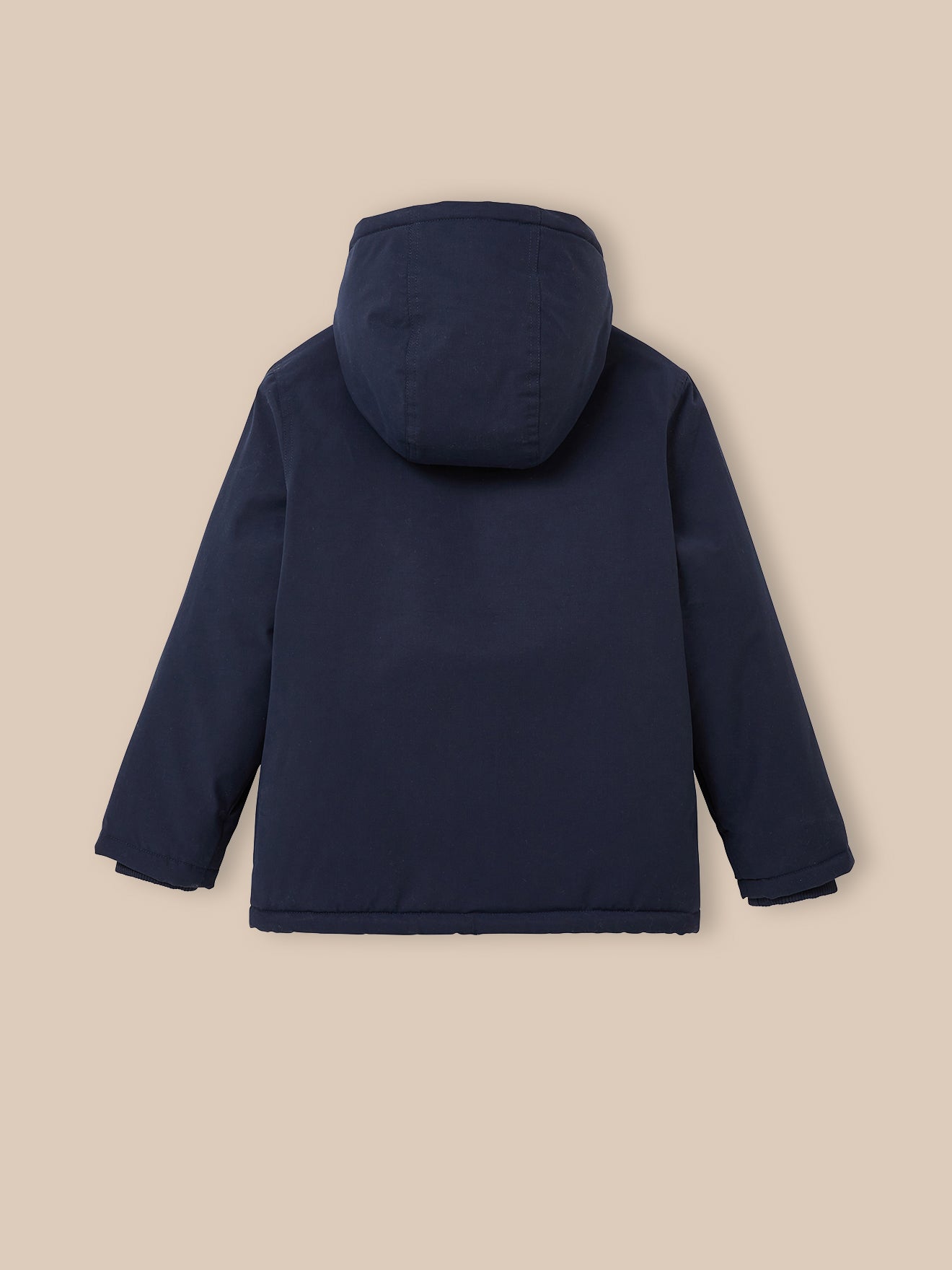 Jungen-Parka mit Sherpa-Futter
