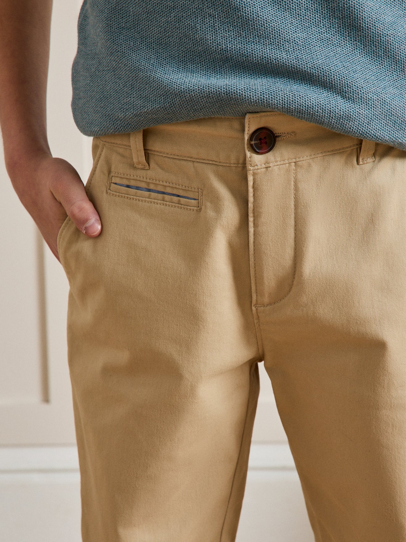 Jungen-Chinohose