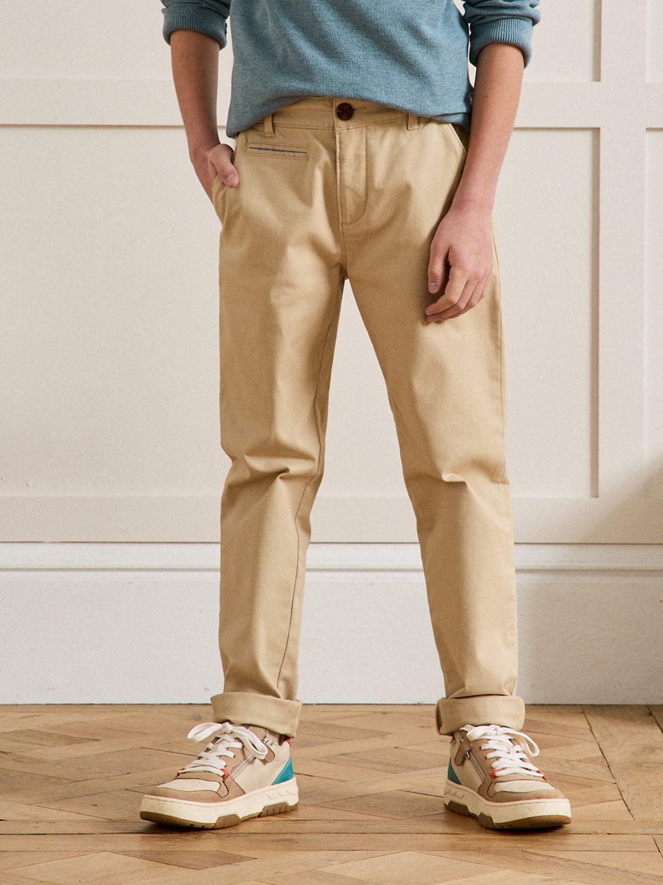 Jungen-Chinohose