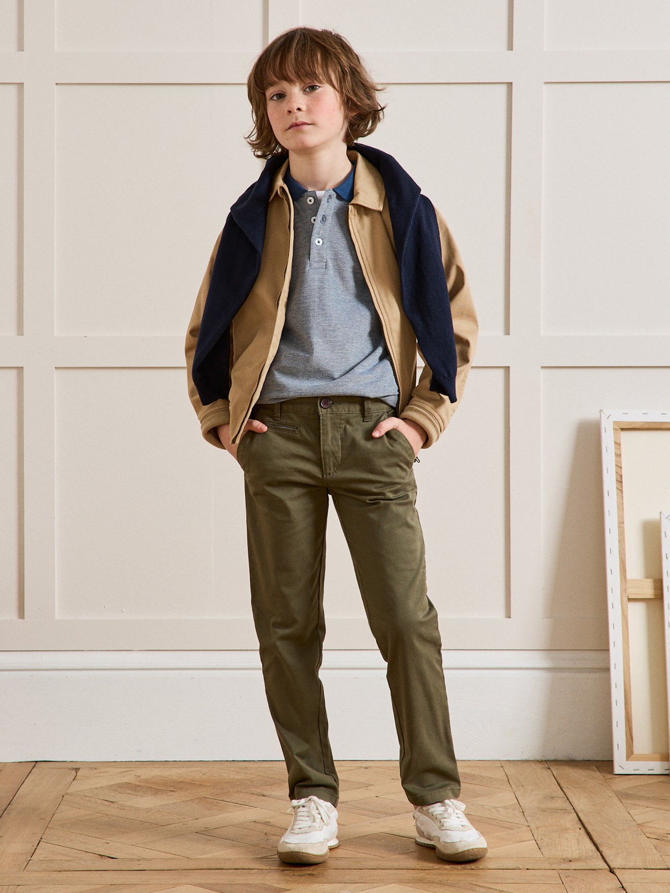 Jungen-Chinohose