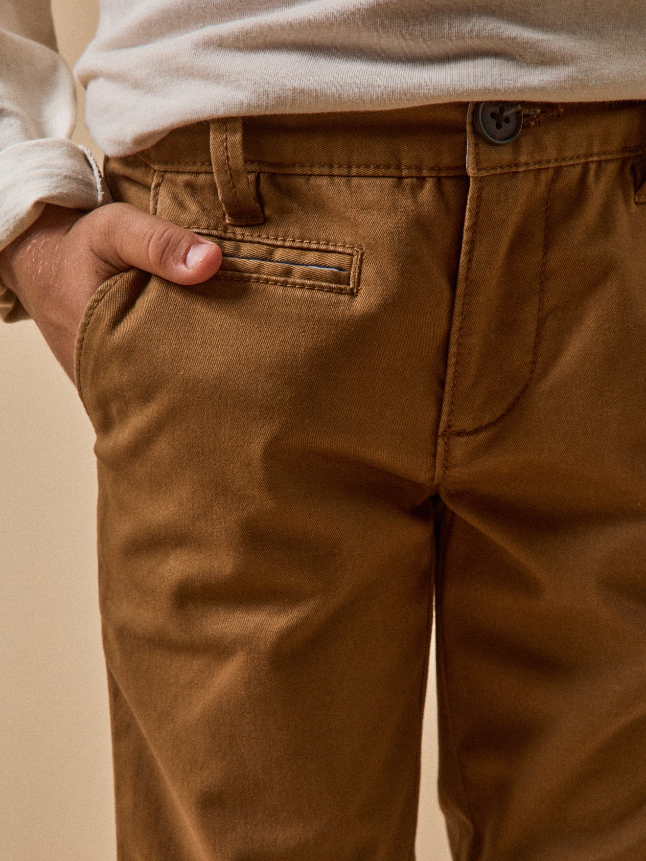 Jungen-Chinohose