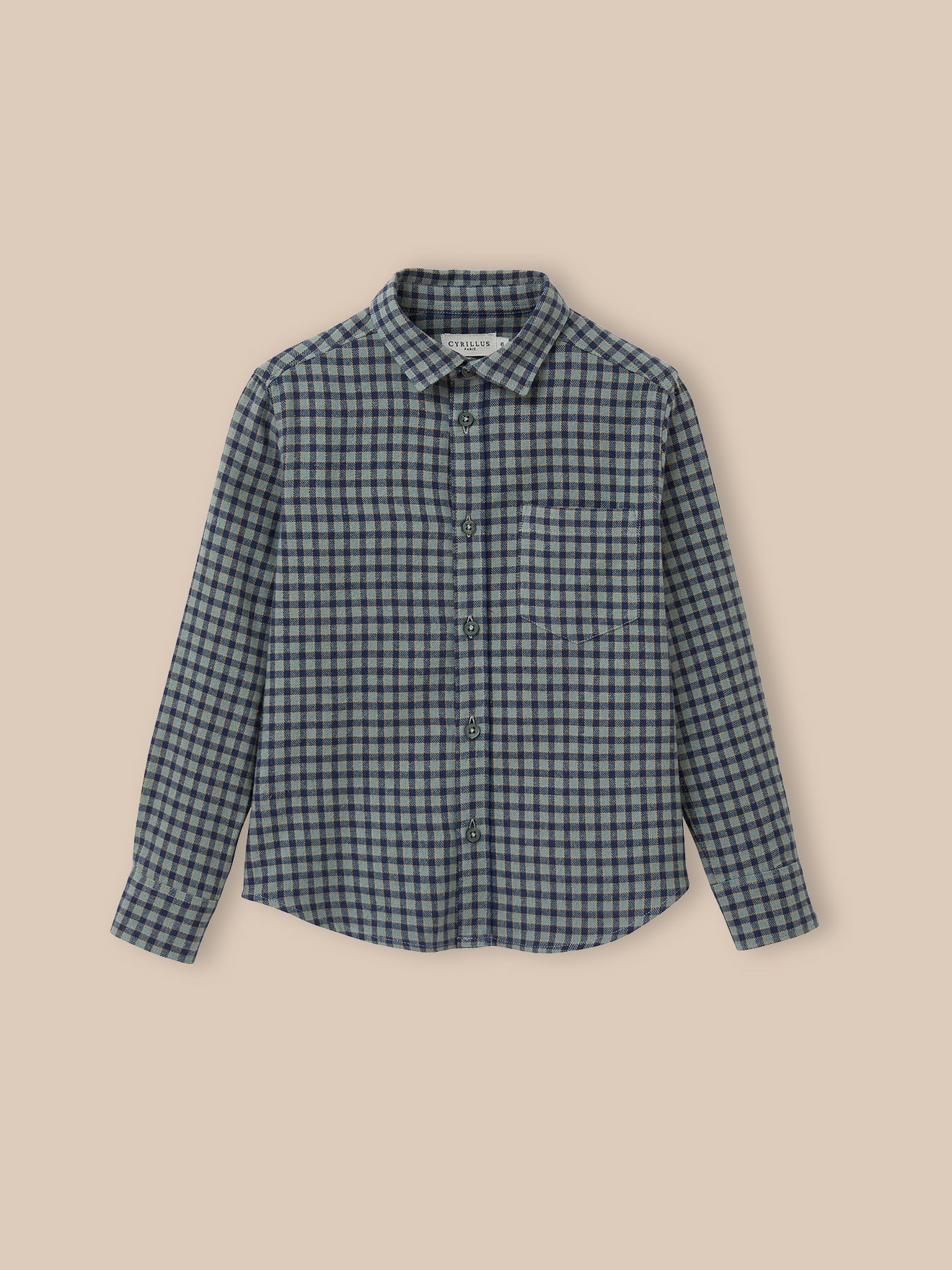 Jungenhemd aus Flanell