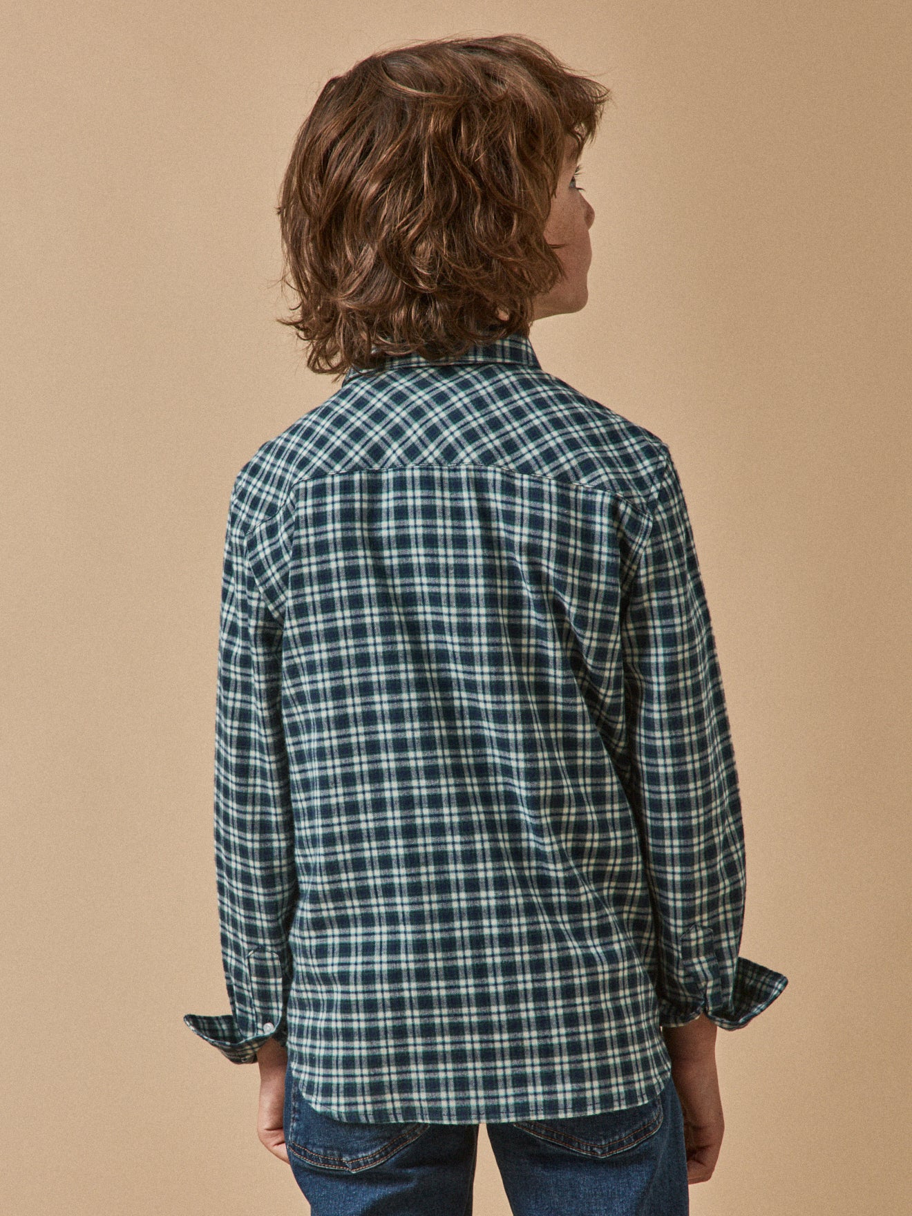 Jungenhemd aus Flanell