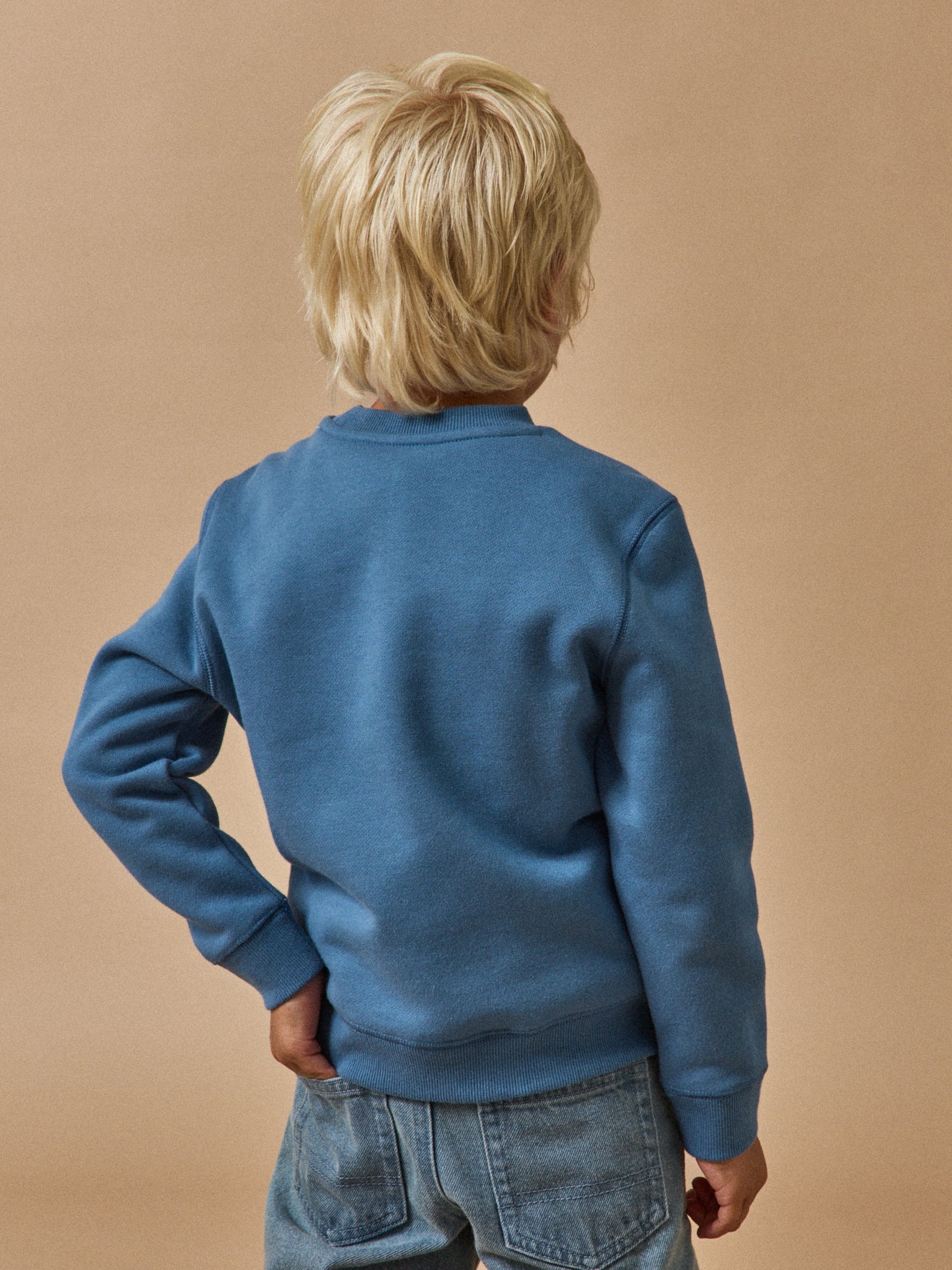 Jungen-Sweatshirt mit Fahrrad