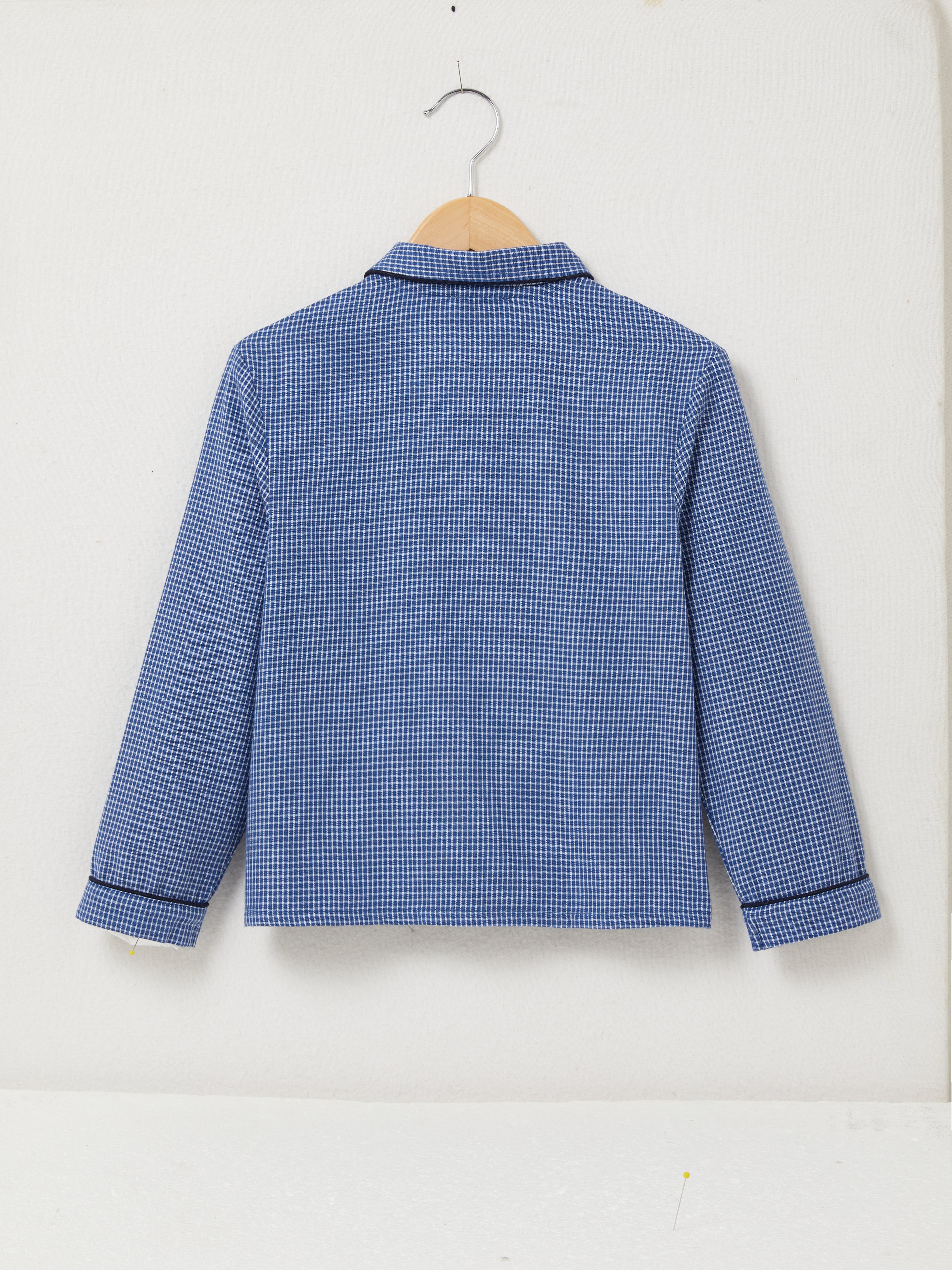 Jungen-Pyjama mit Vichy-Karos