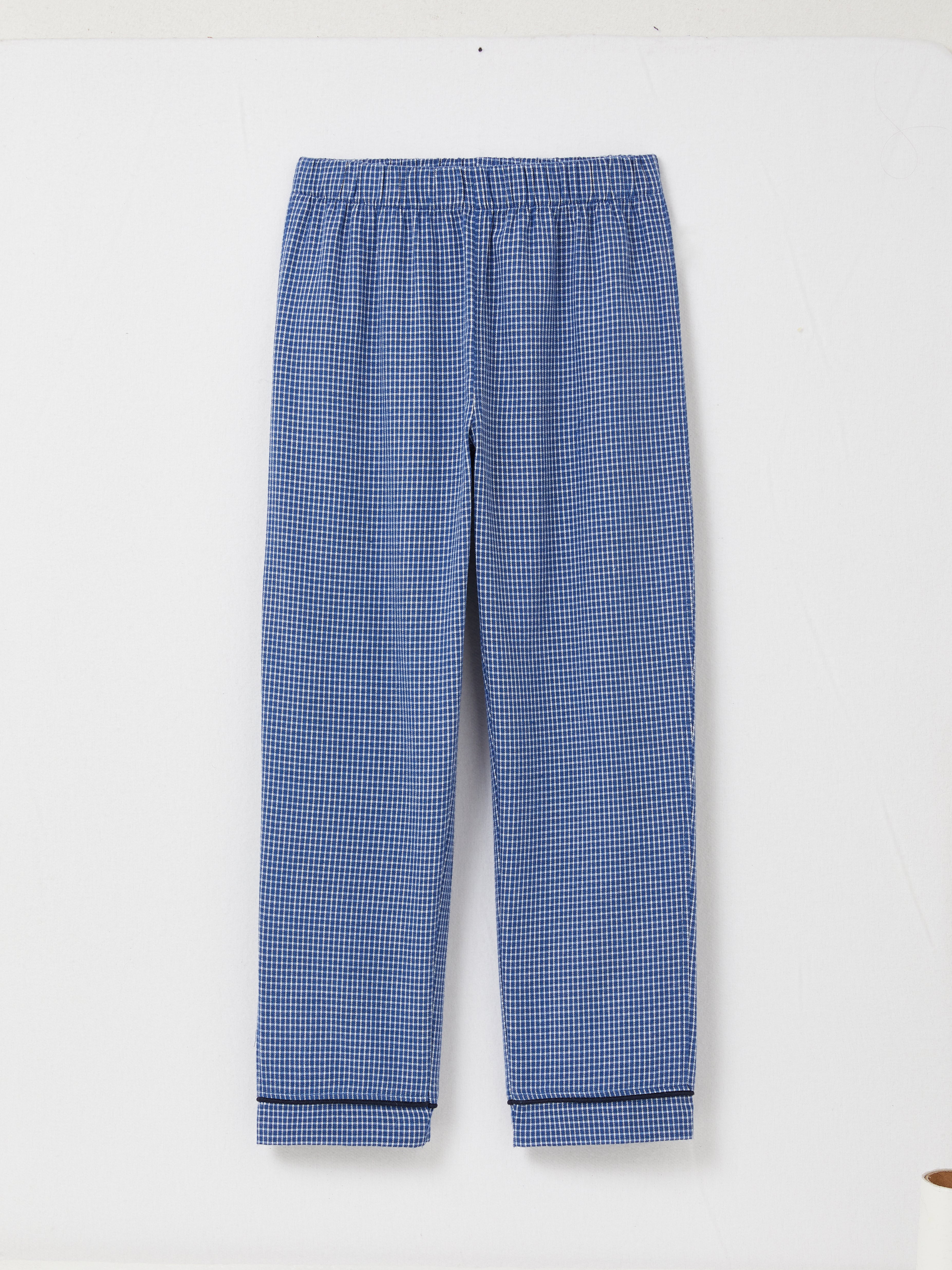 Jungen-Pyjama mit Vichy-Karos