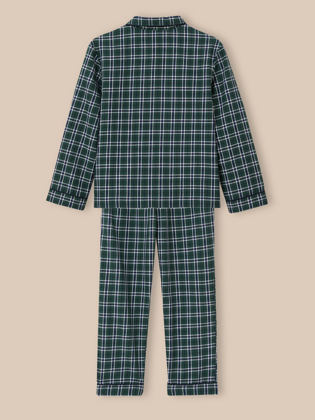 Jungen-Pyjama mit Karomuster