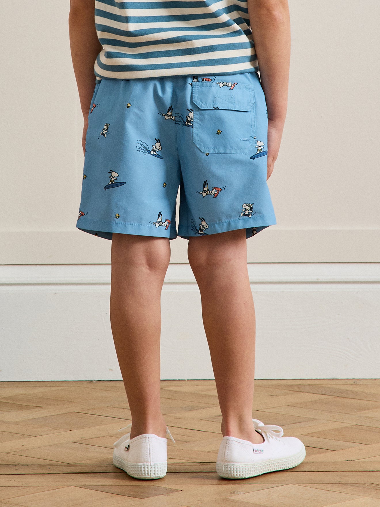 Jungen-Badehose Cyrillus x PEANUTS(TM) Kollektion Snoopy