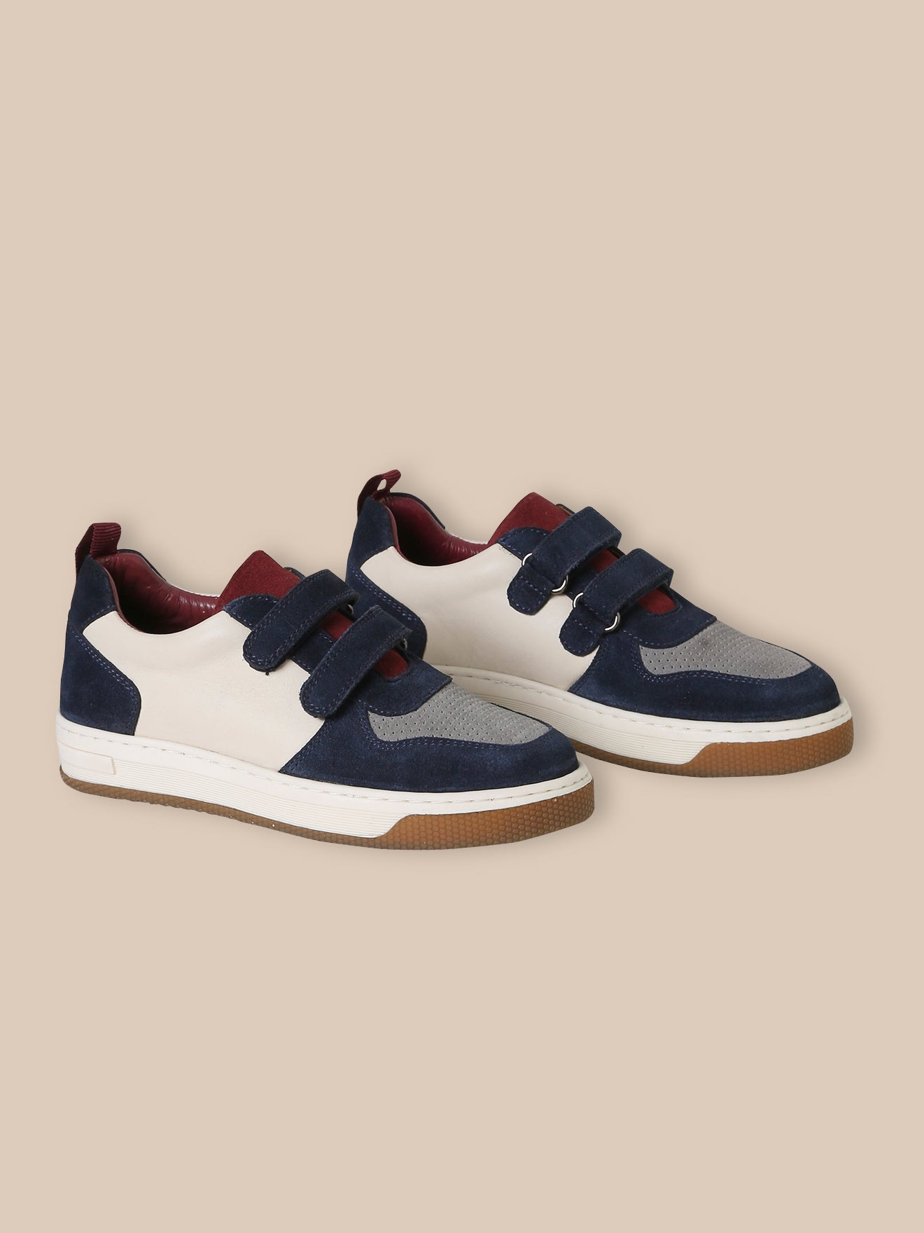 Jungen-Sneakers aus Leder