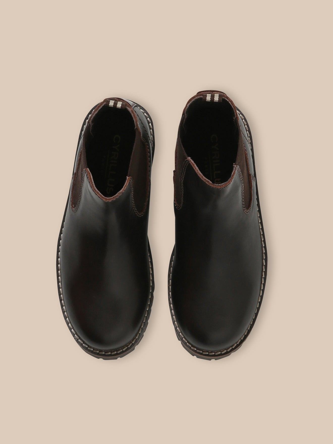 Jungen Chelsea-Boots aus Leder