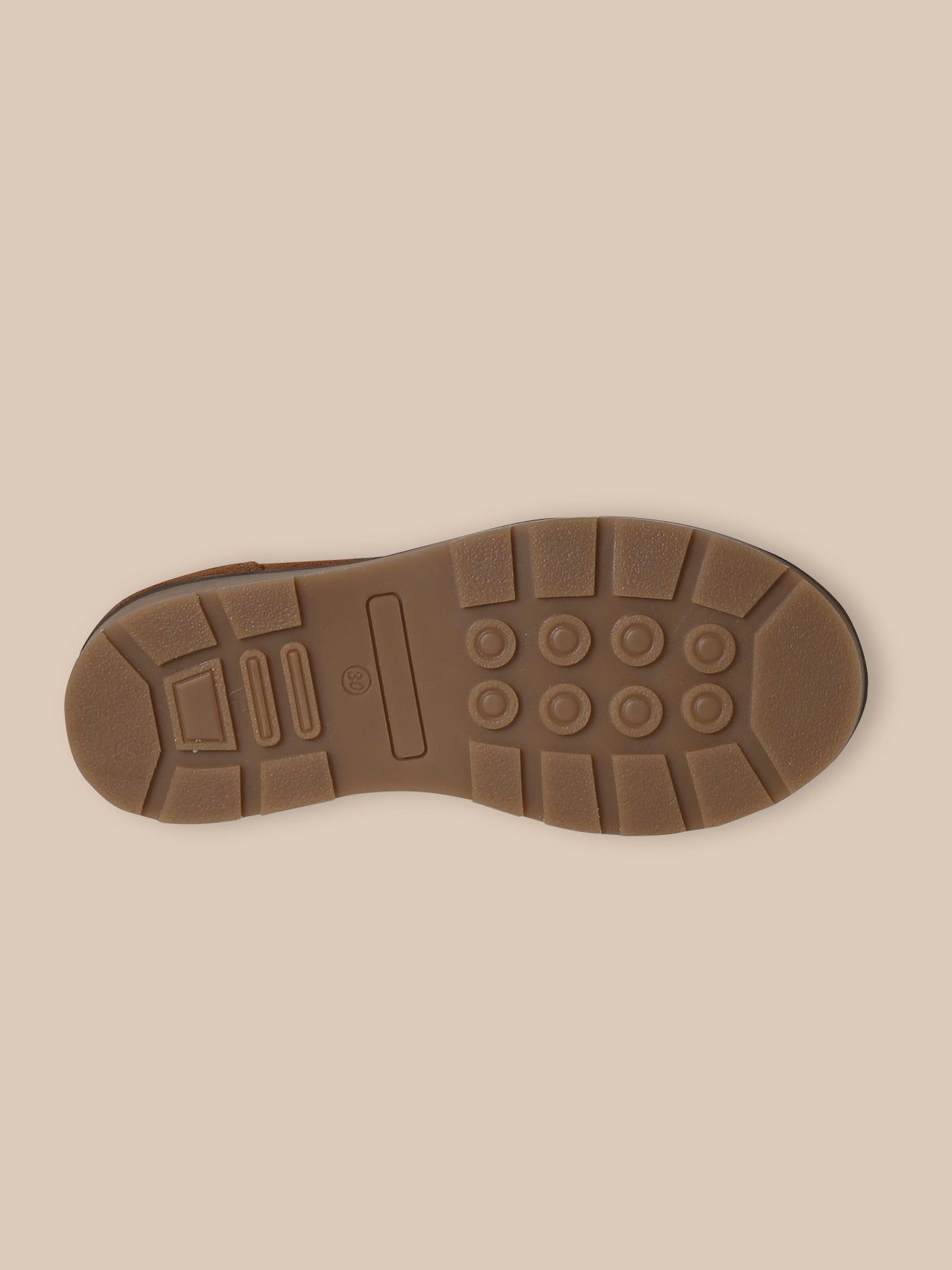 Jungen-Schnürschuhe aus Veloursleder