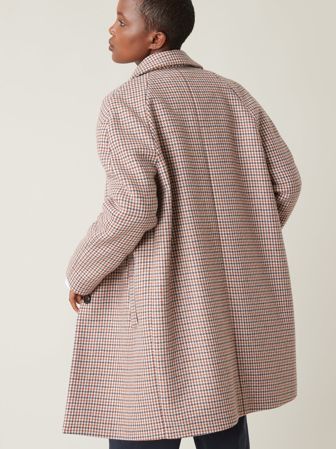 Damen Car Coat-Mantel