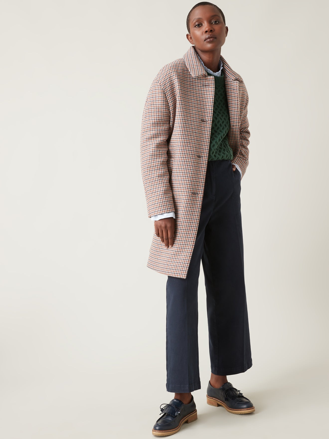 Damen Car Coat-Mantel
