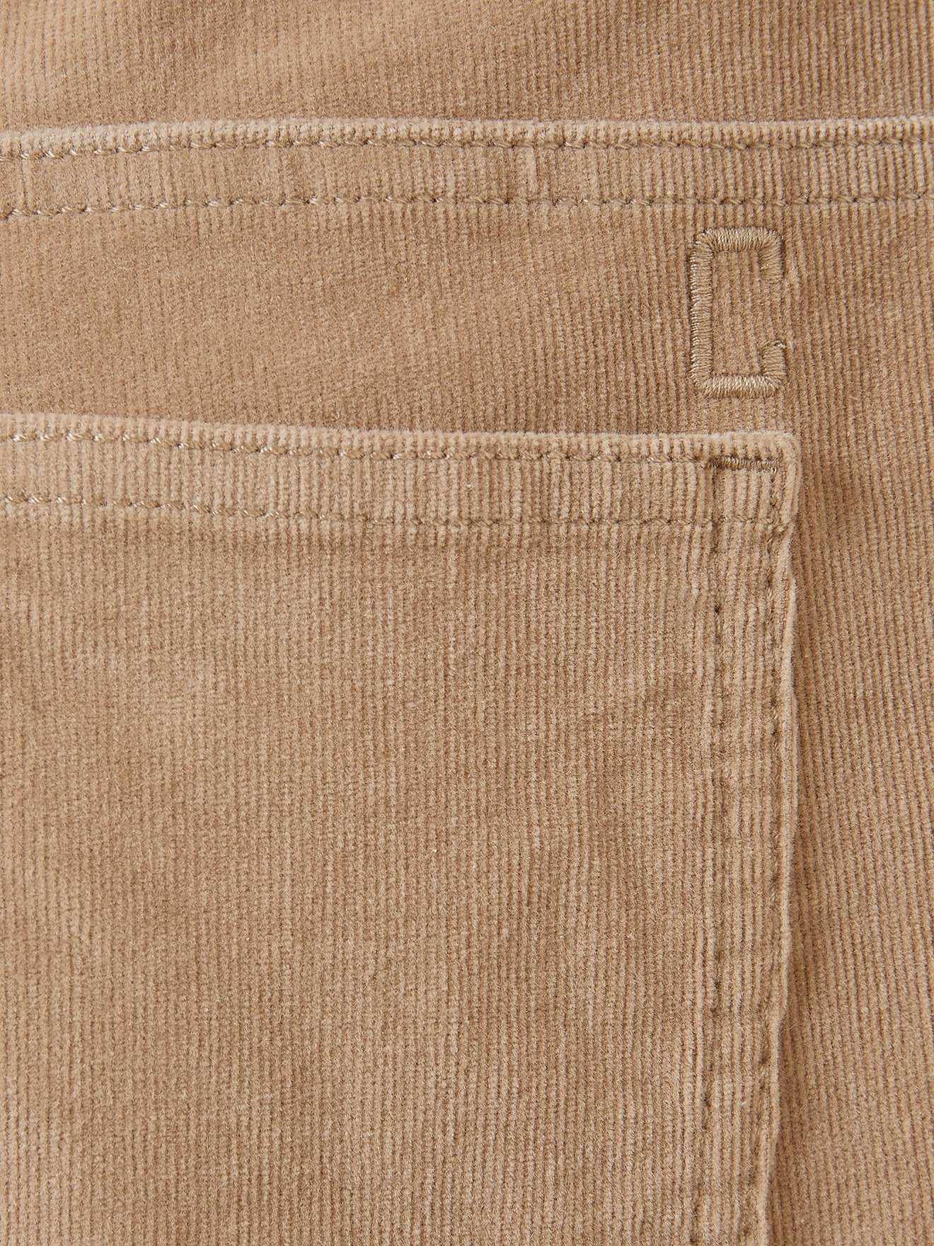 Jungen Slim Fit Hose aus Velours