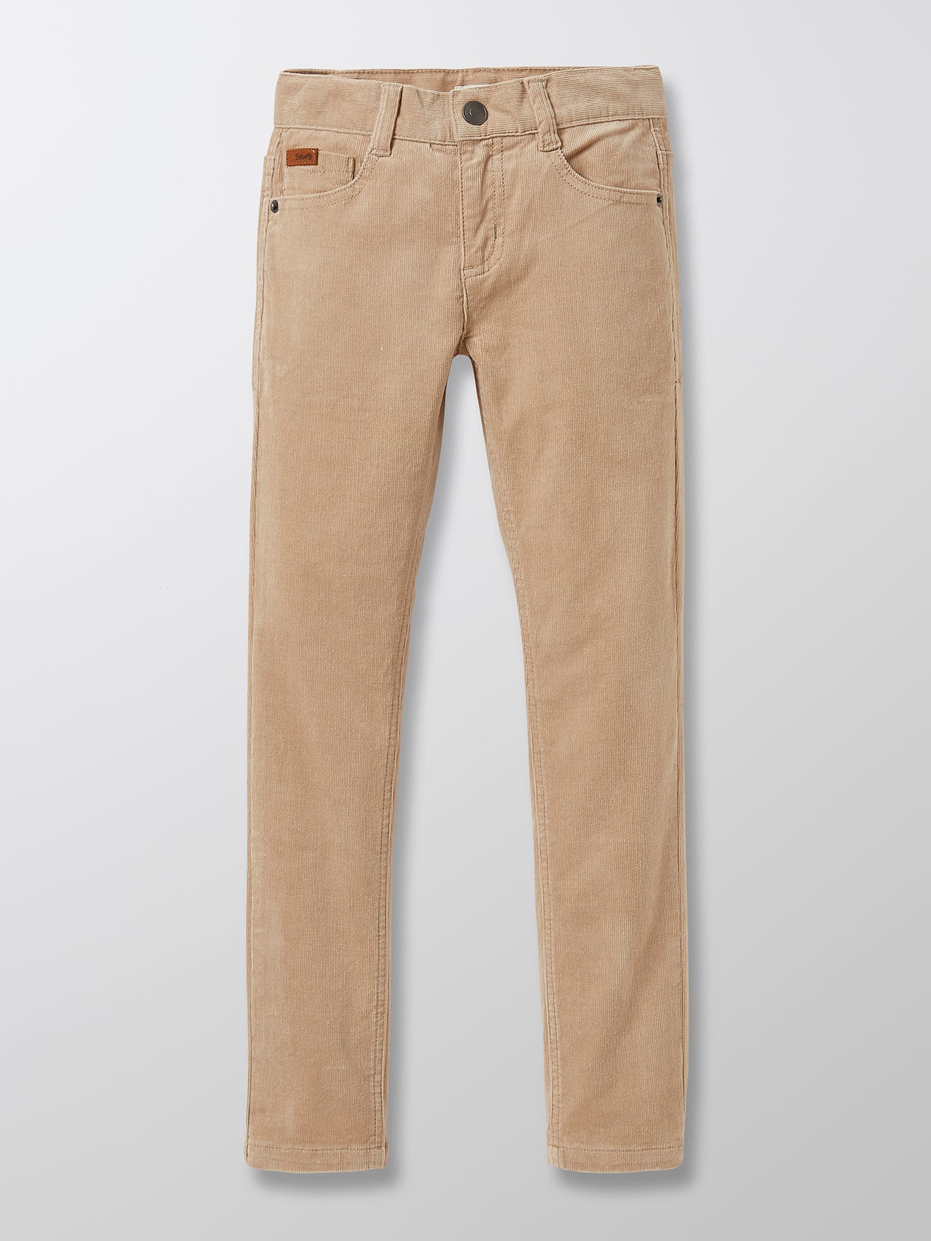 Jungen Slim Fit Hose aus Velours