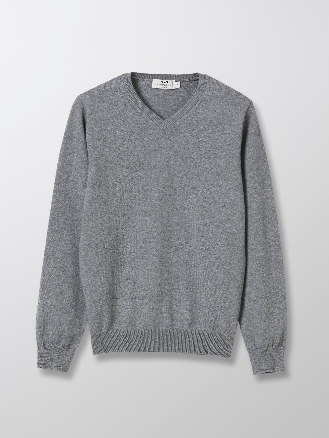 Jungen-Pullover mit V-Ausschnitt