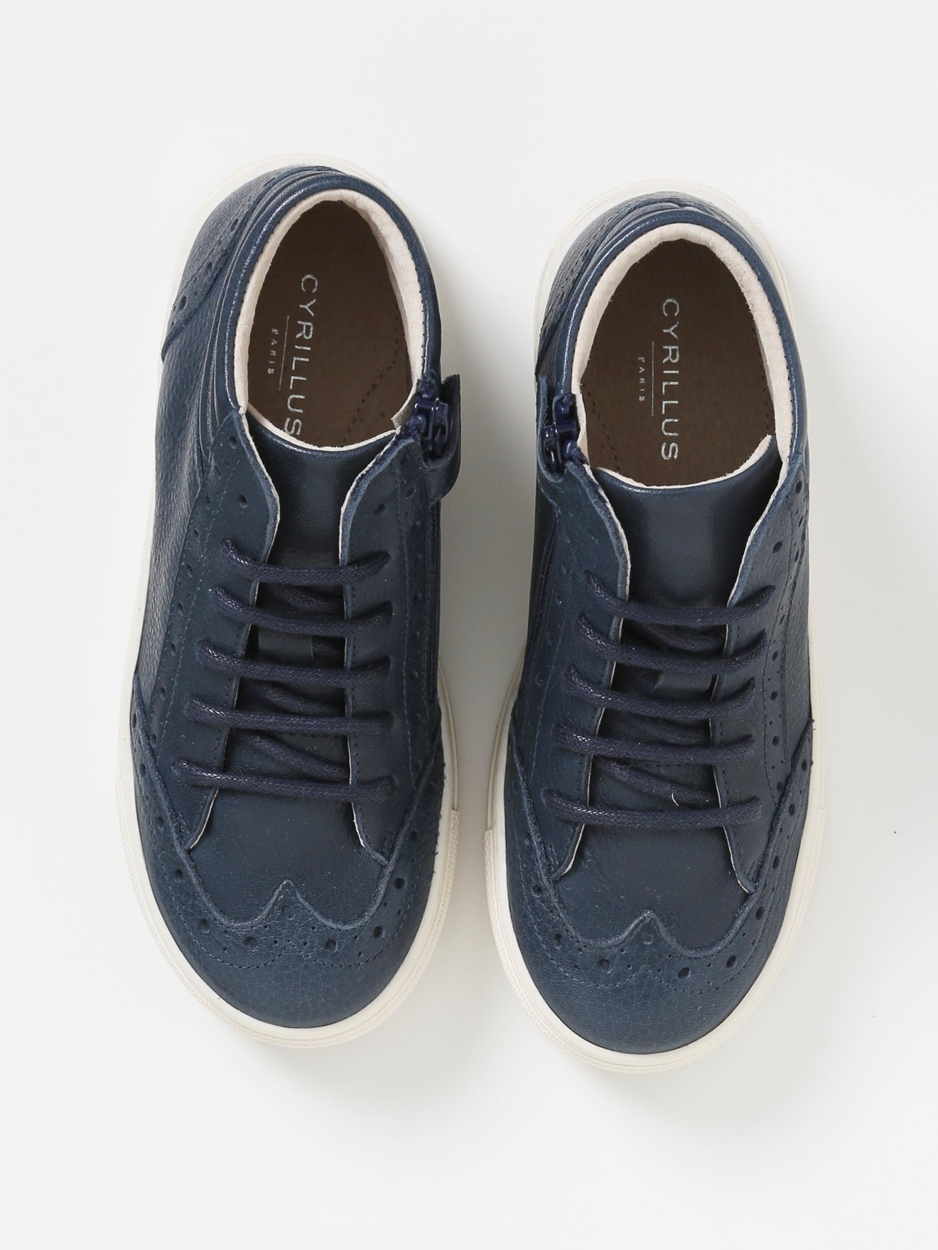 Jungen-Sneakers aus Leder