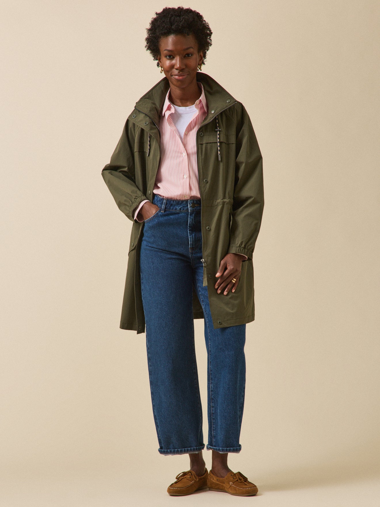 Besonders leichter Damen-Parka