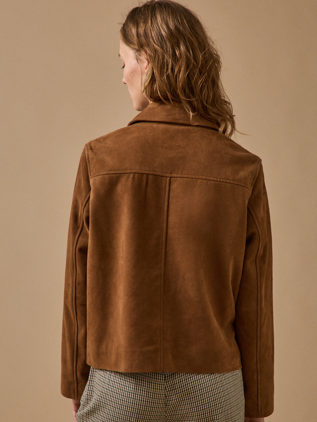 Damen-Lederjacke