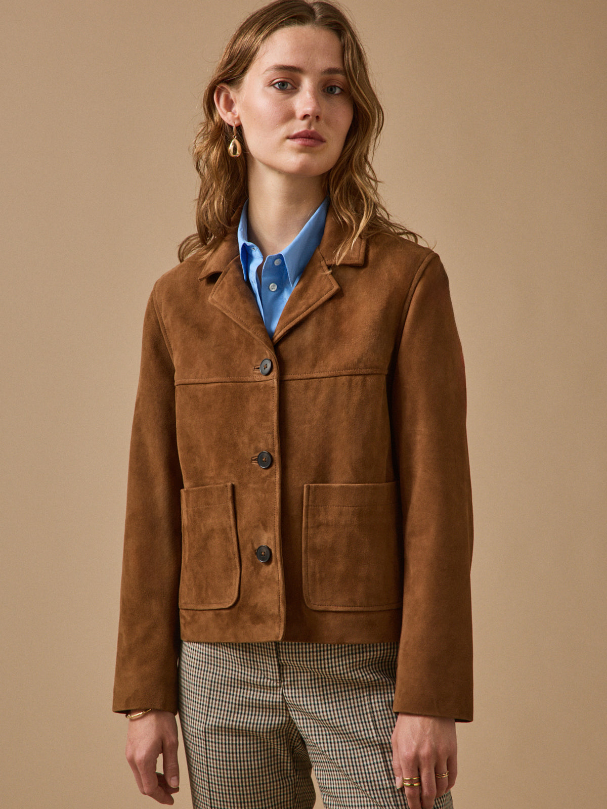Damen-Lederjacke