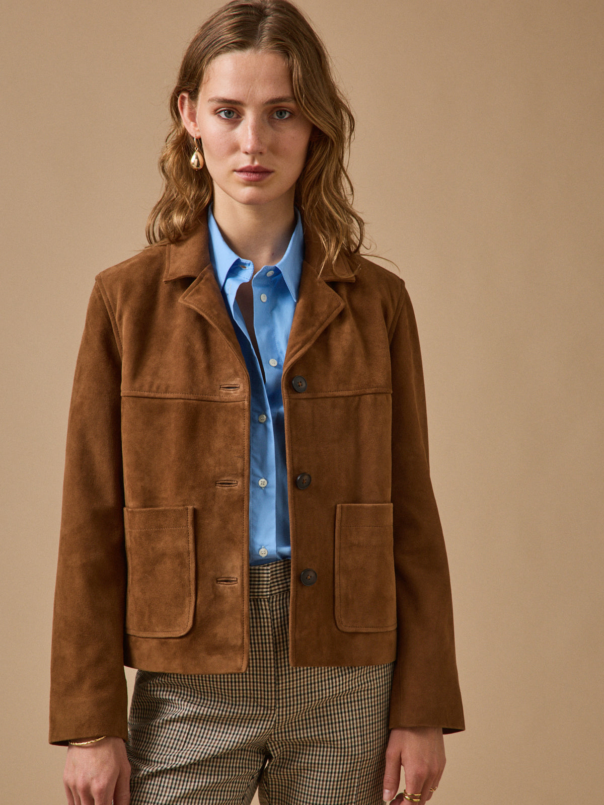 Damen-Lederjacke