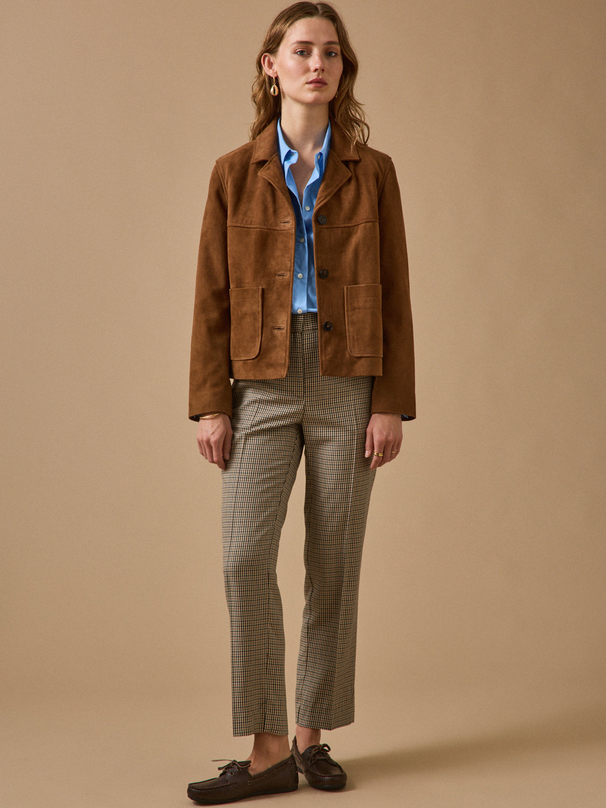 Damen-Lederjacke
