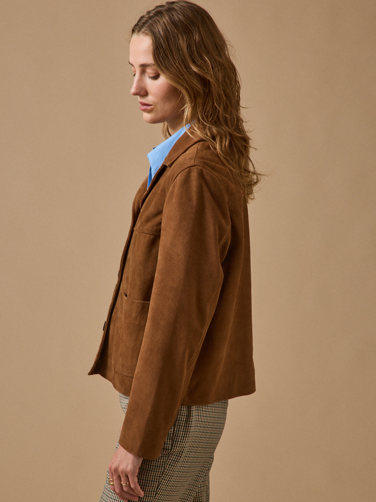 Damen-Lederjacke