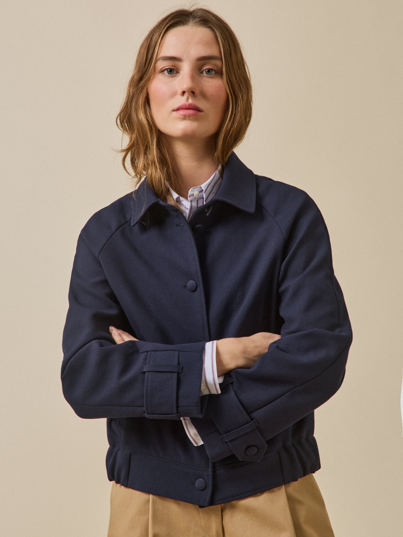 Zweiseitige Damenjacke