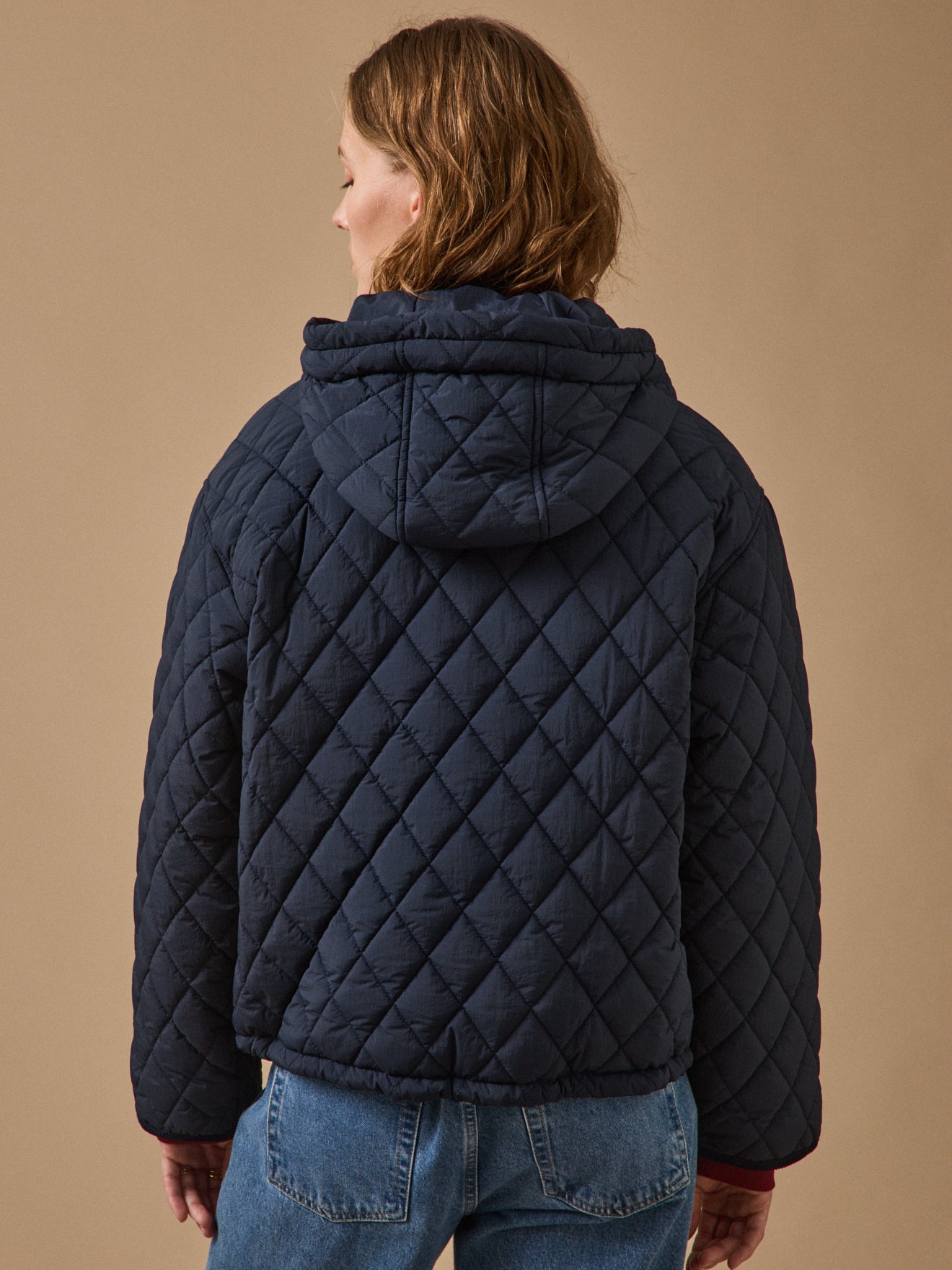 Wattierte Damenjacke