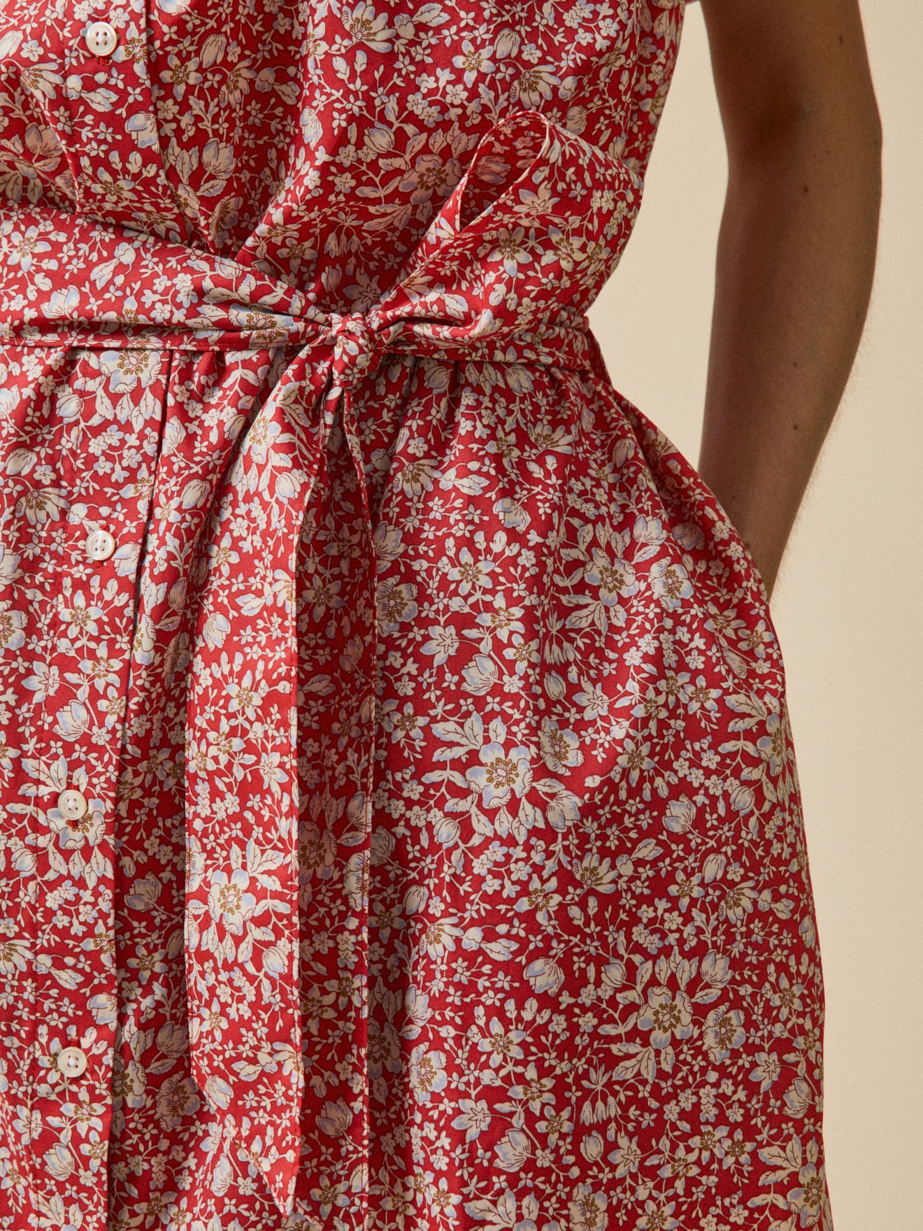 Damen-Etuikleid aus Liberty-Stoff - Limited Collection