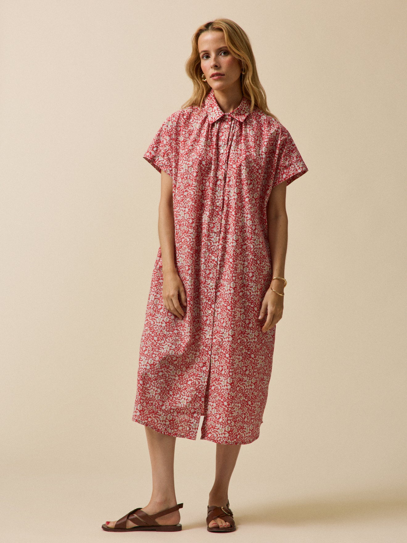 Damen-Etuikleid aus Liberty-Stoff - Limited Collection