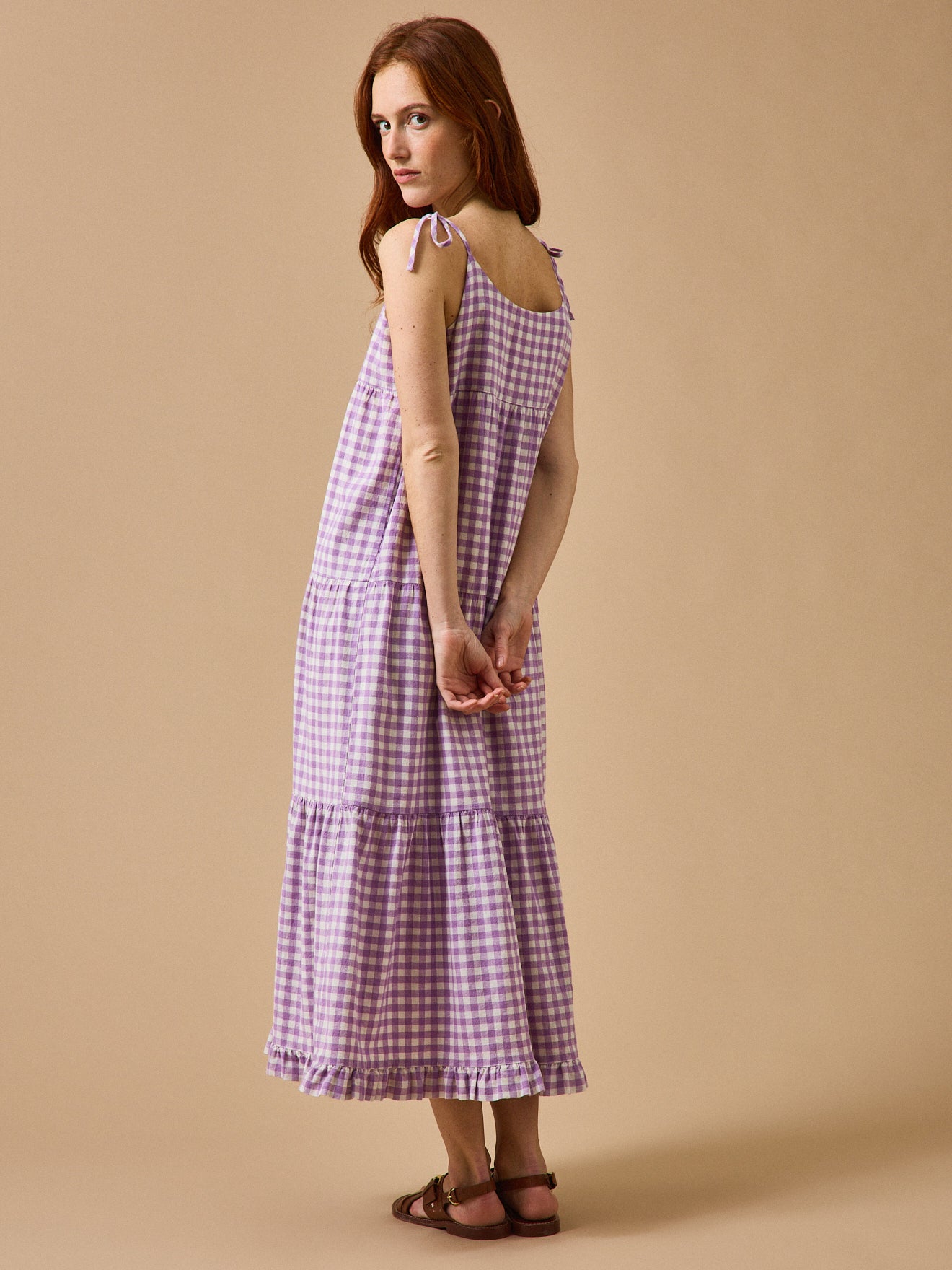 Damenkleid mit Vichy-Karos - CYRILLUS X EMILE & IDA
