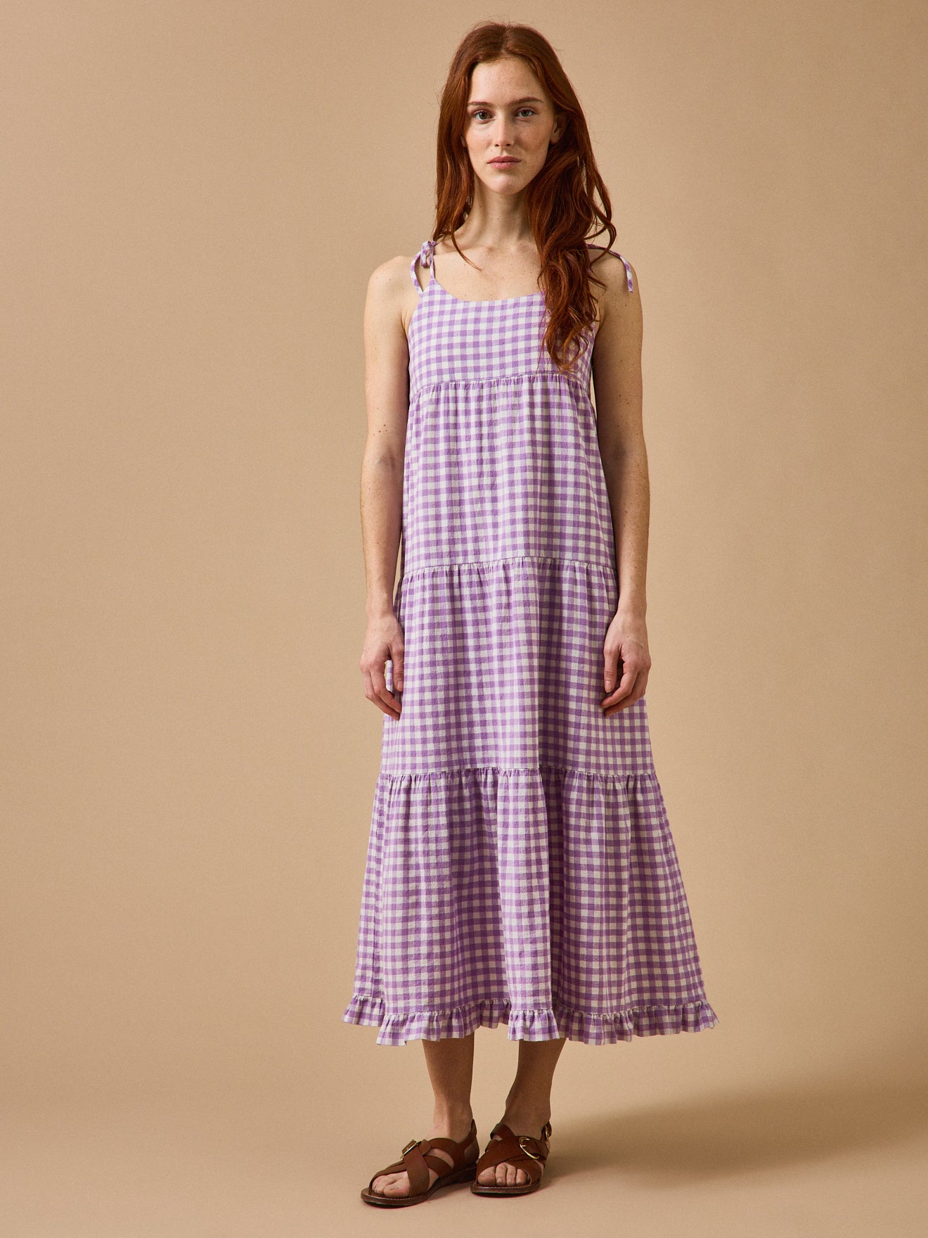 Damenkleid mit Vichy-Karos - CYRILLUS X EMILE & IDA