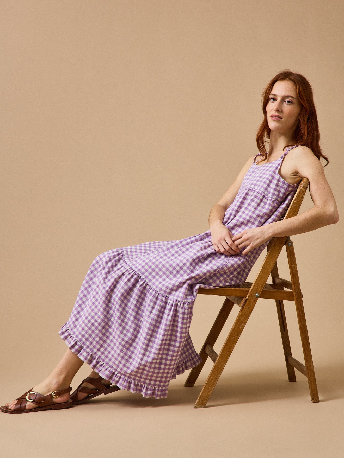 Damenkleid mit Vichy-Karos - CYRILLUS X EMILE & IDA