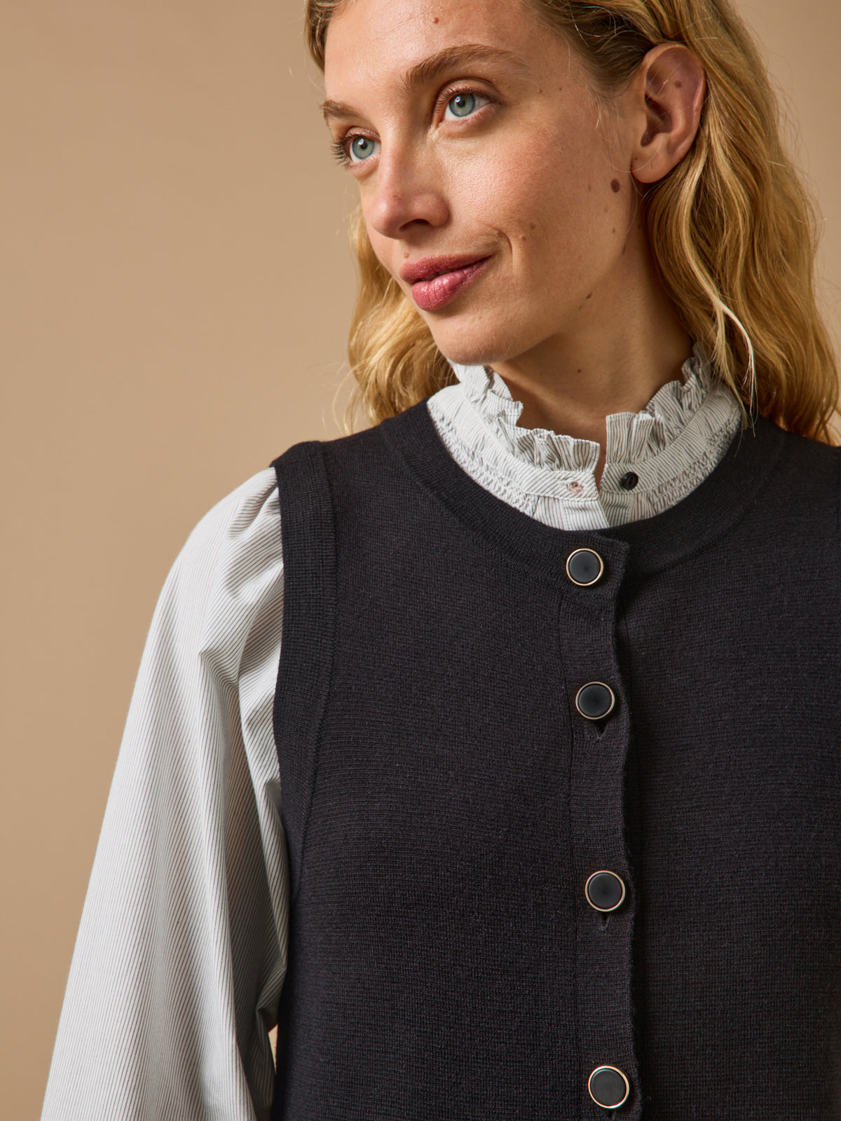 Ärmelloses Damenkleid – Milanotricot