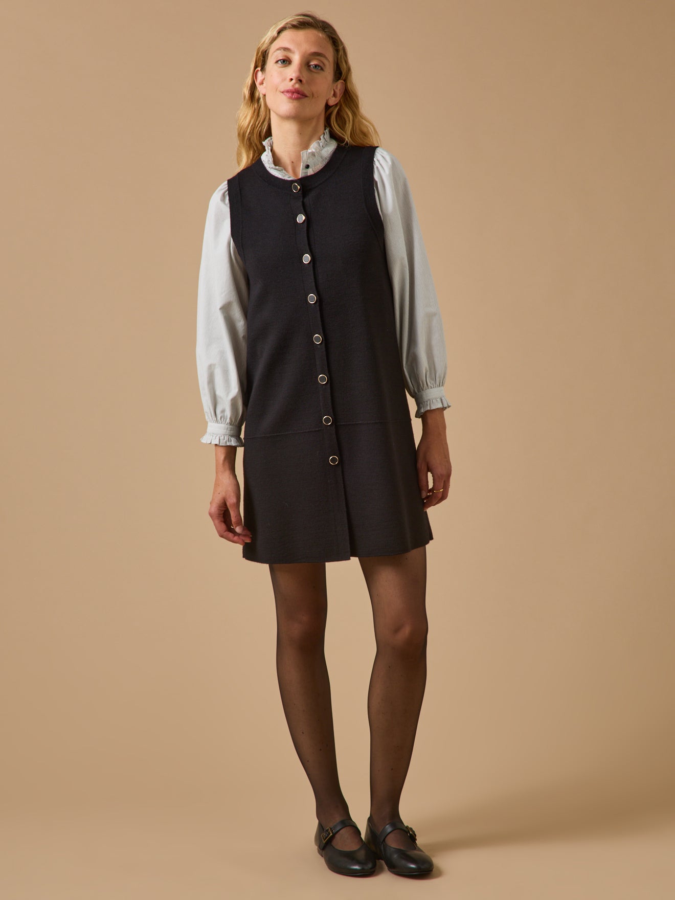 Ärmelloses Damenkleid – Milanotricot