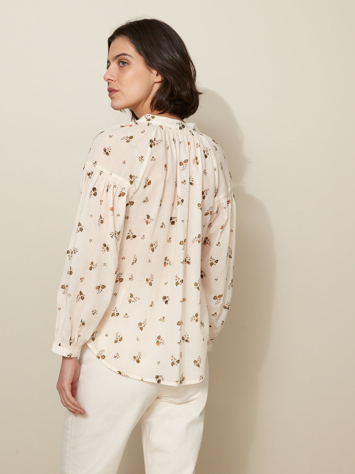 Damenbluse - Cyrillus x Toile de Jouy Museum